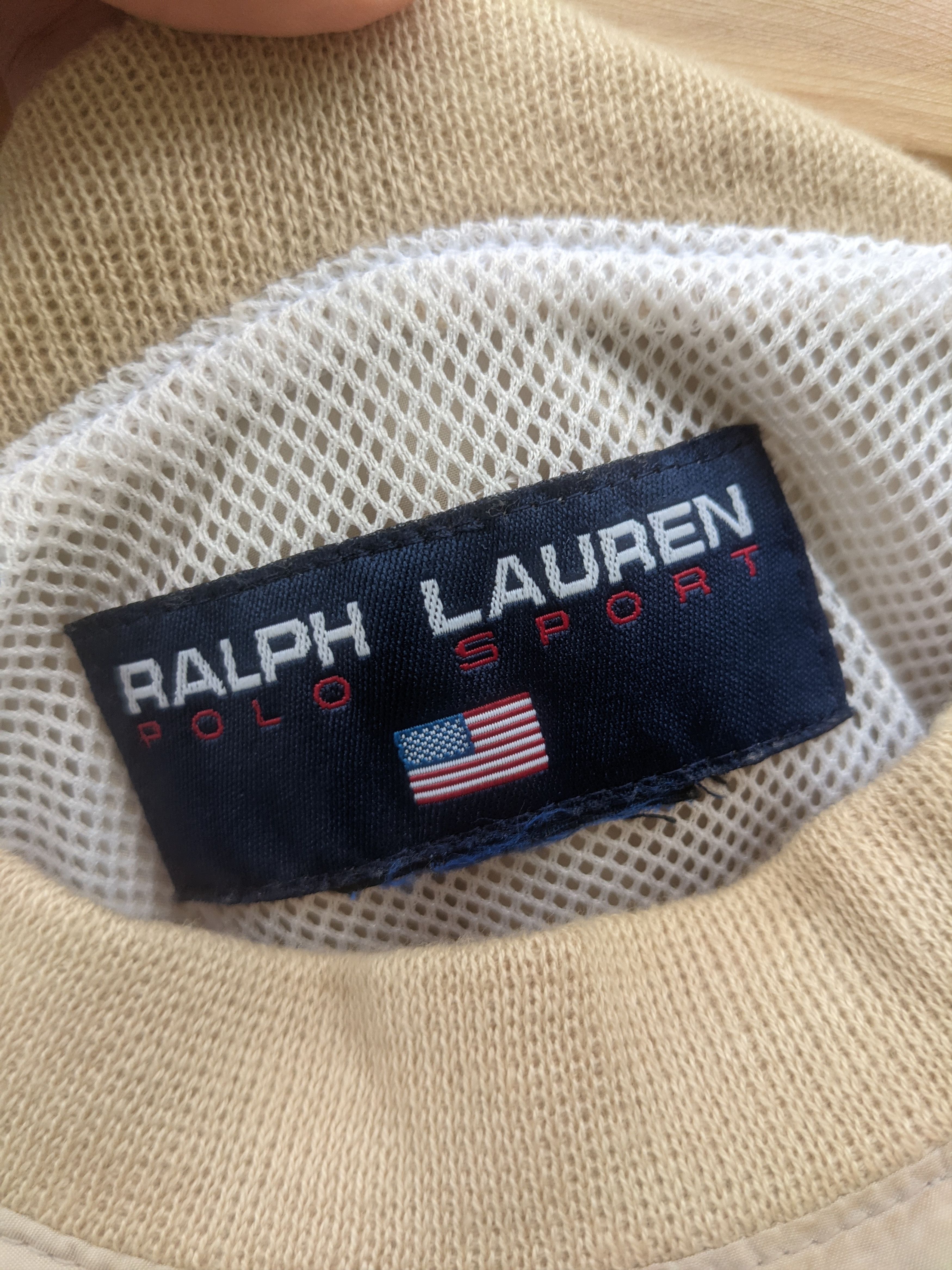 Ralph Lauren Vintage Ralph Lauren Polo Sports nylon sweater Size US M / EU 48-50 / 2 - 7 Thumbnail