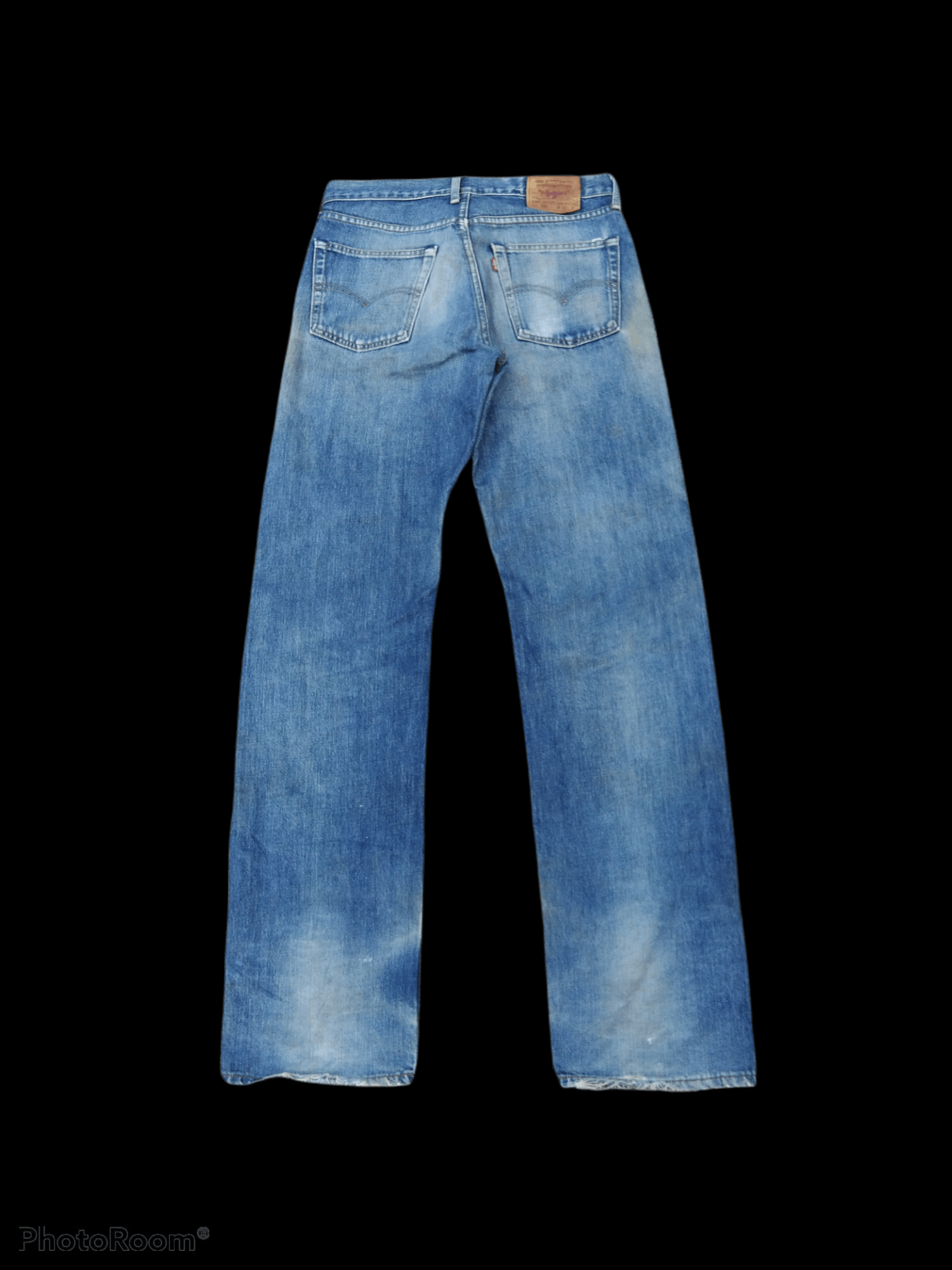 Levi's Vintage Clothing DiSTRESSED LEVIS MADE IN JAPAN LOT 503 DENIM PANTS Size US 32 / EU 48 - 2 Thumbnail