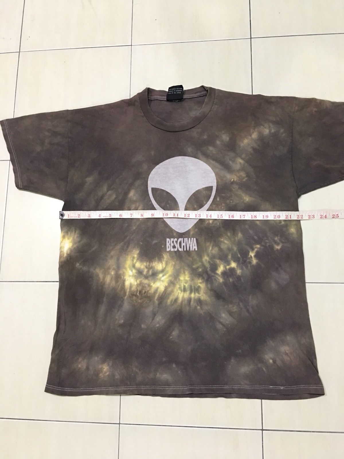 Alien Workshop × Vintage Beschwa Skateboards Tie Dye Jumper Alien Head shirt Size US L / EU 52-54 / 3 - 6 Thumbnail