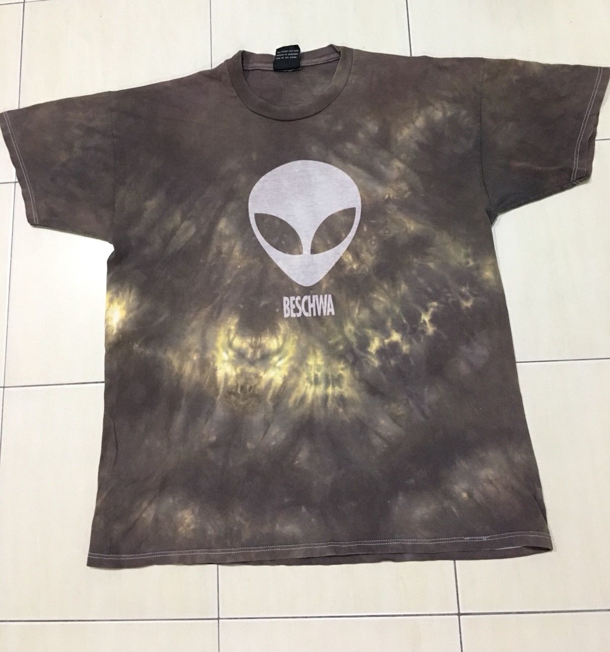 Alien Workshop × Vintage Beschwa Skateboards Tie Dye Jumper Alien Head shirt Size US L / EU 52-54 / 3 - 5 Thumbnail