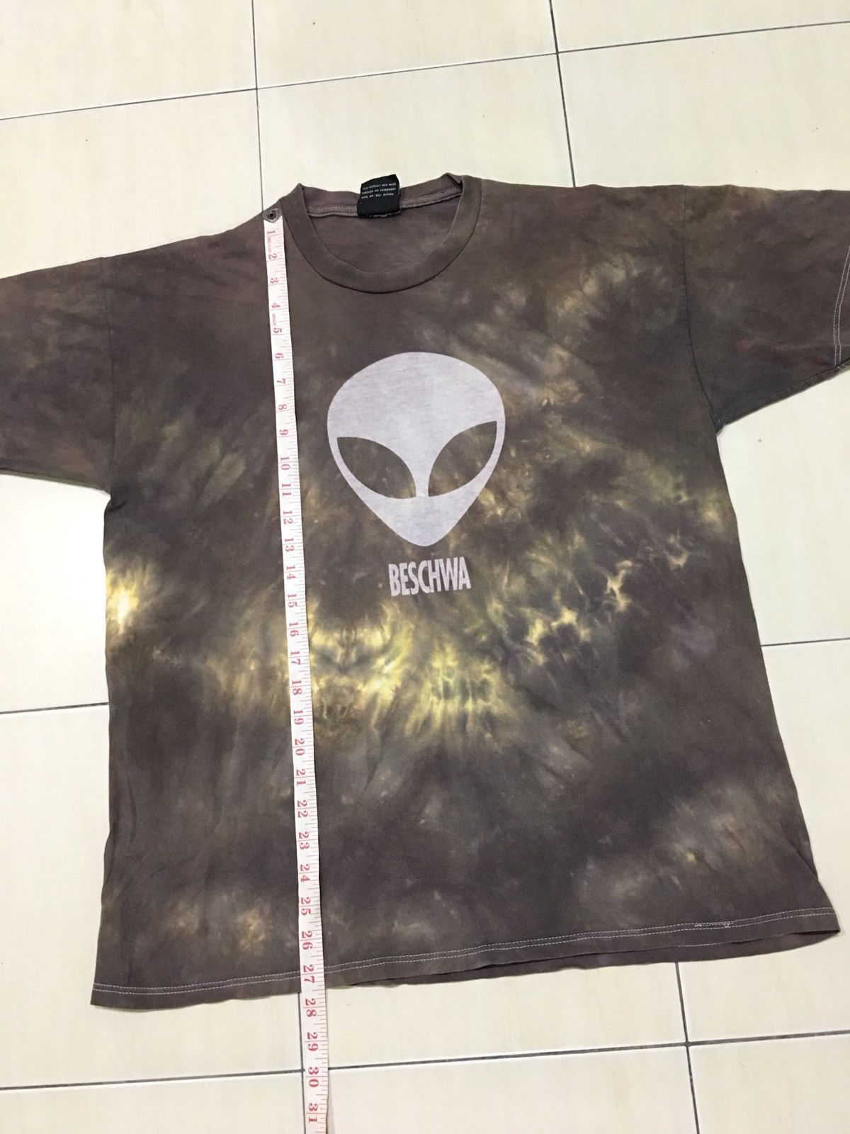Alien Workshop × Vintage Beschwa Skateboards Tie Dye Jumper Alien Head shirt Size US L / EU 52-54 / 3 - 7 Thumbnail