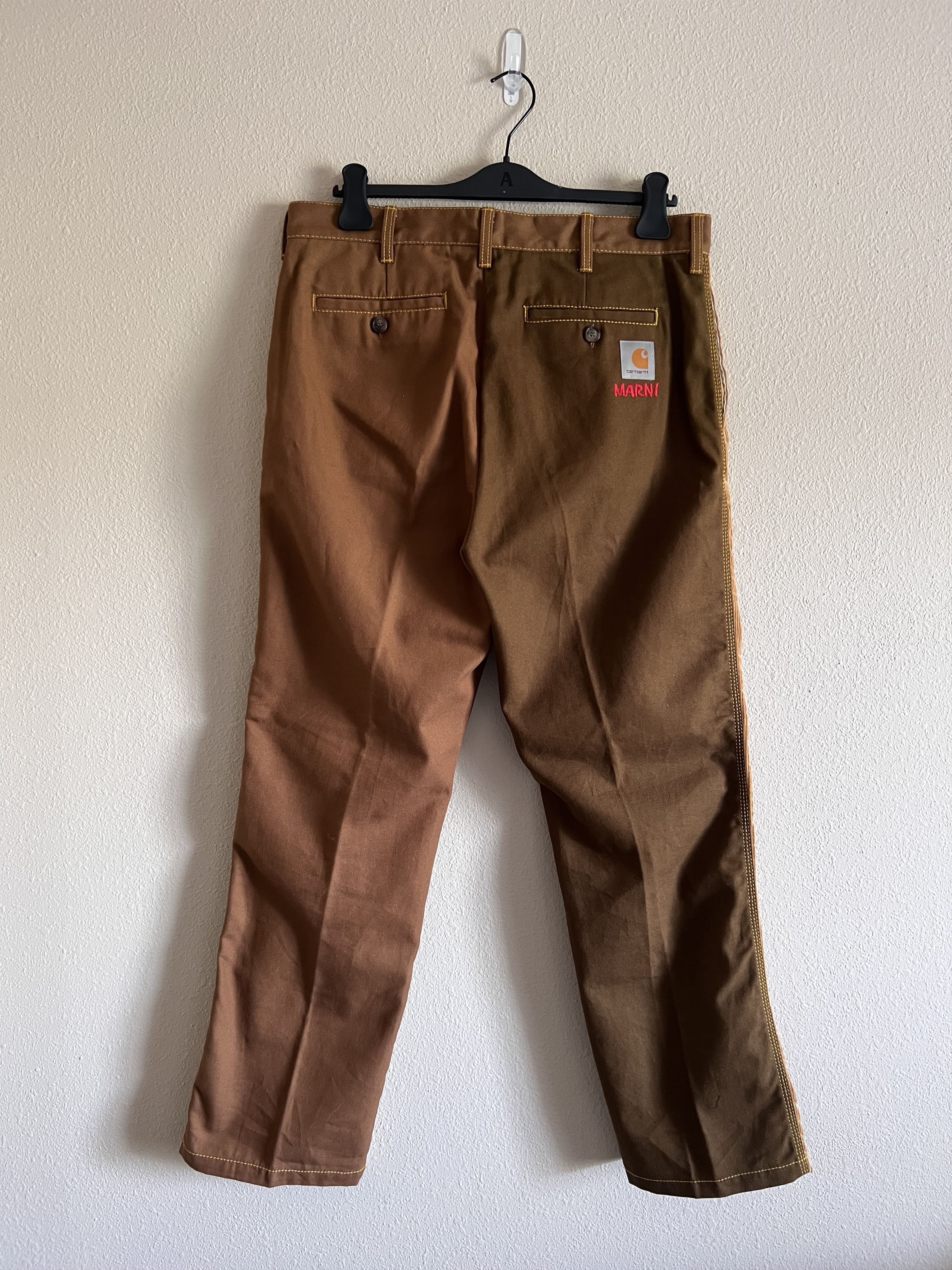 Carhartt Wip × Marni Marni Carhartt WIP Color Block Pants Size US 34 / EU 50 - 4 Thumbnail