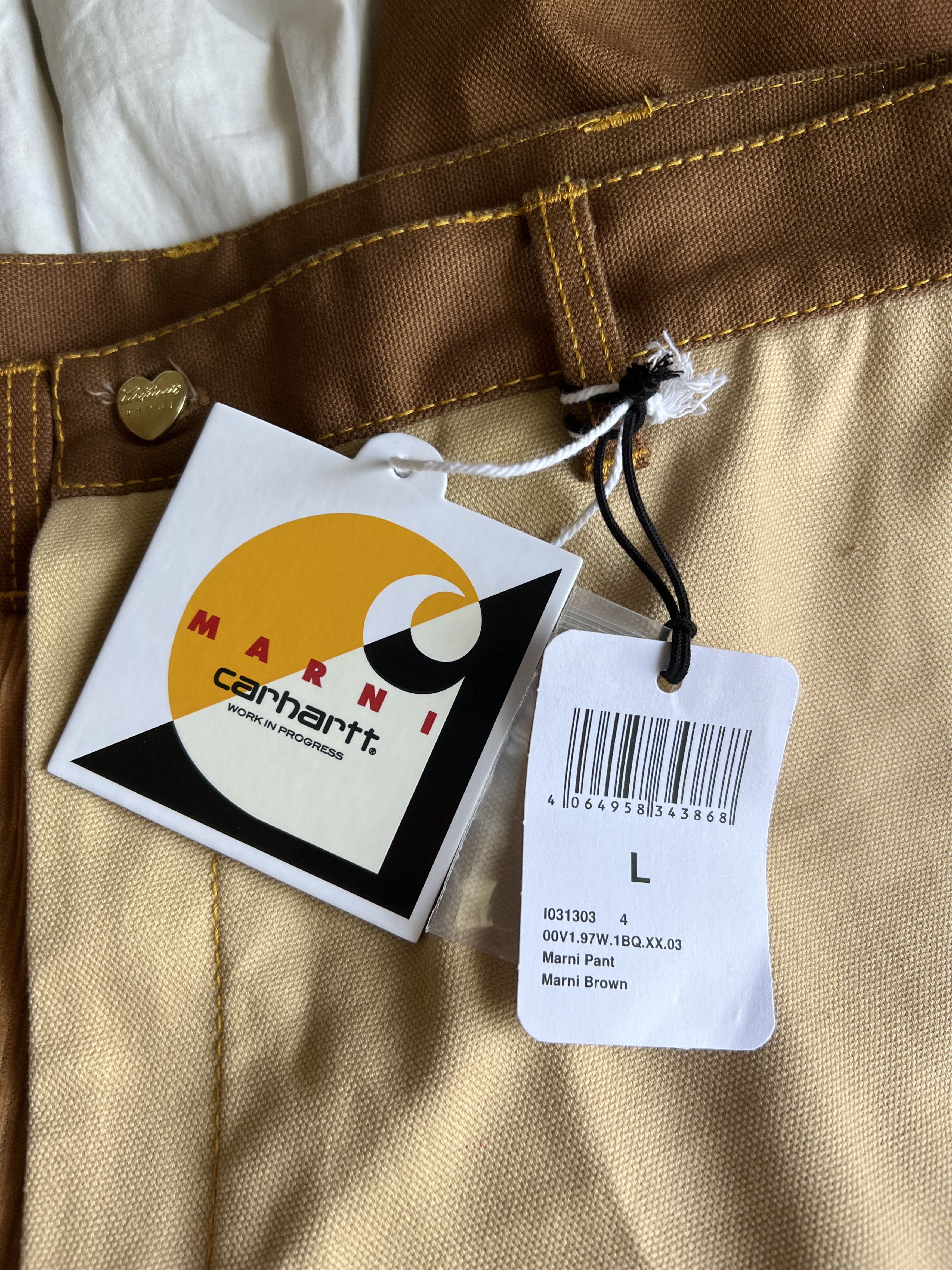 Carhartt Wip × Marni Marni Carhartt WIP Color Block Pants Size US 34 / EU 50 - 7 Thumbnail