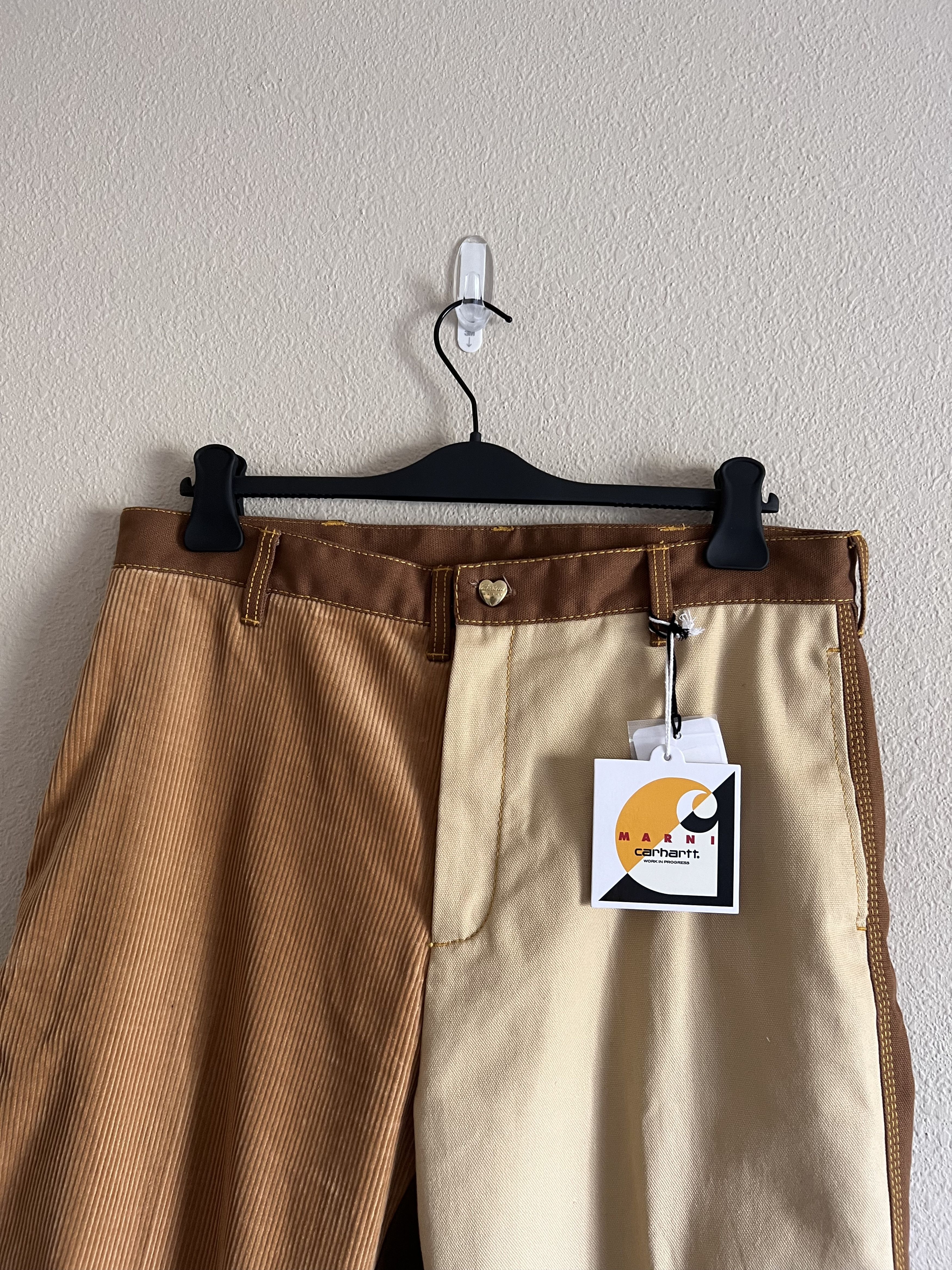 Carhartt Wip × Marni Marni Carhartt WIP Color Block Pants Size US 34 / EU 50 - 2 Thumbnail
