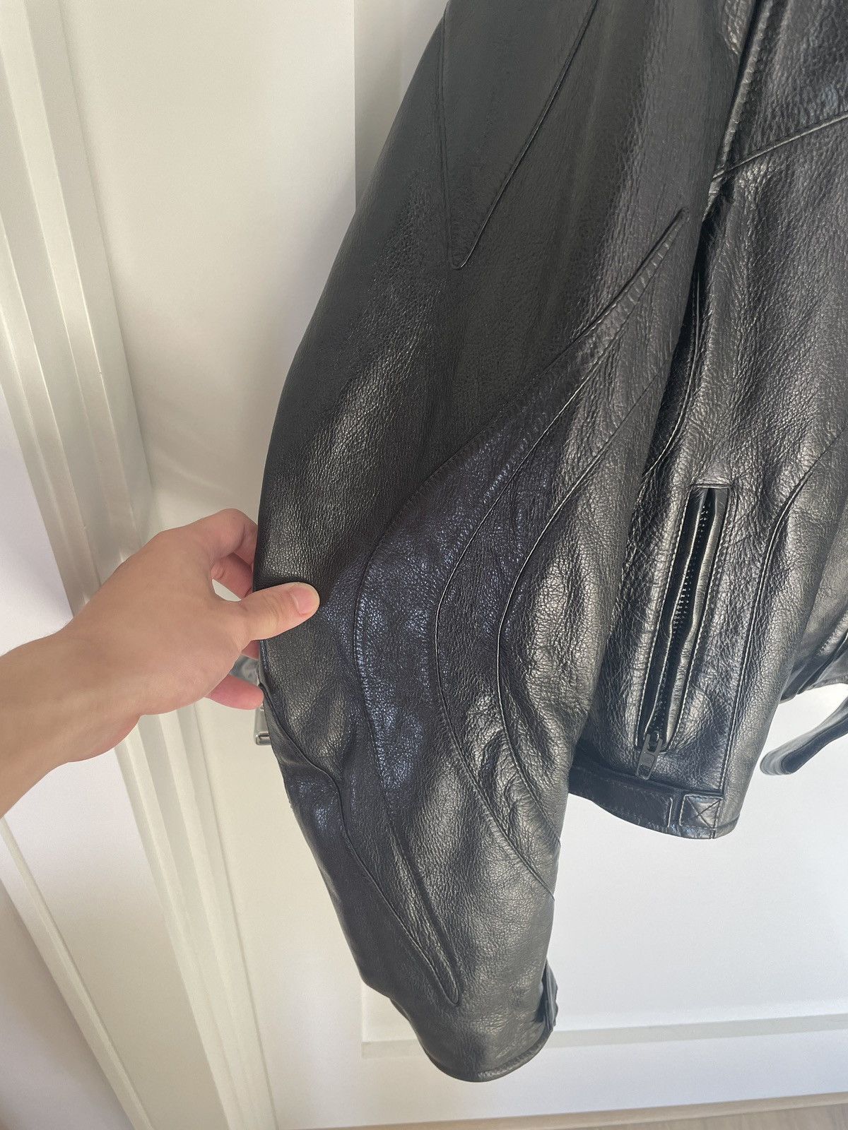 Balenciaga BALENCIAGA BUFFALO LEATHER JACKET SS 19 Size US M / EU 48-50 / 2 - 6 Thumbnail