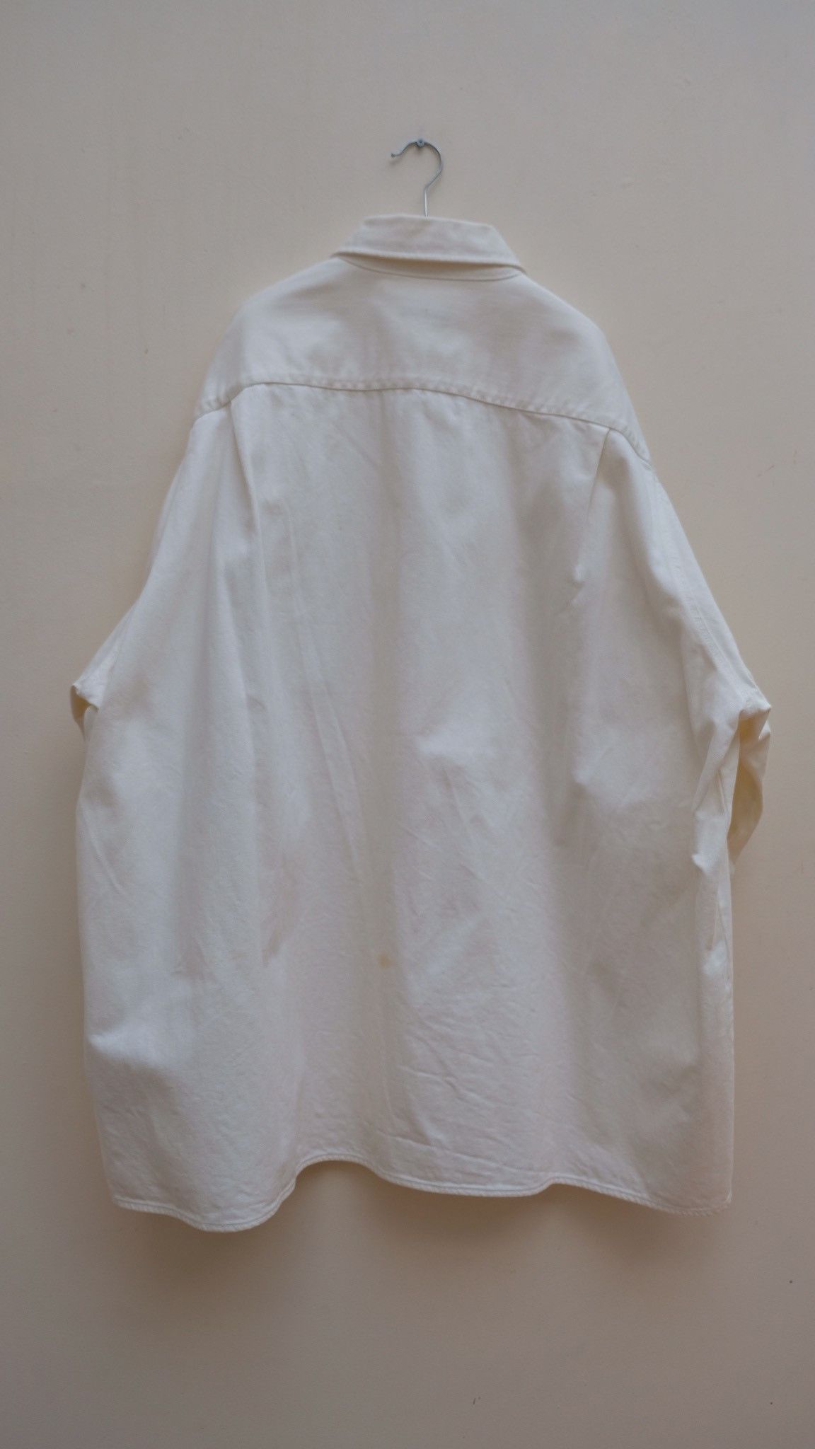 Raf Simons RAF SIMONS SS19 OVERSIZED WHITE SHIRT Size US M / EU 48-50 / 2 - 2 Thumbnail
