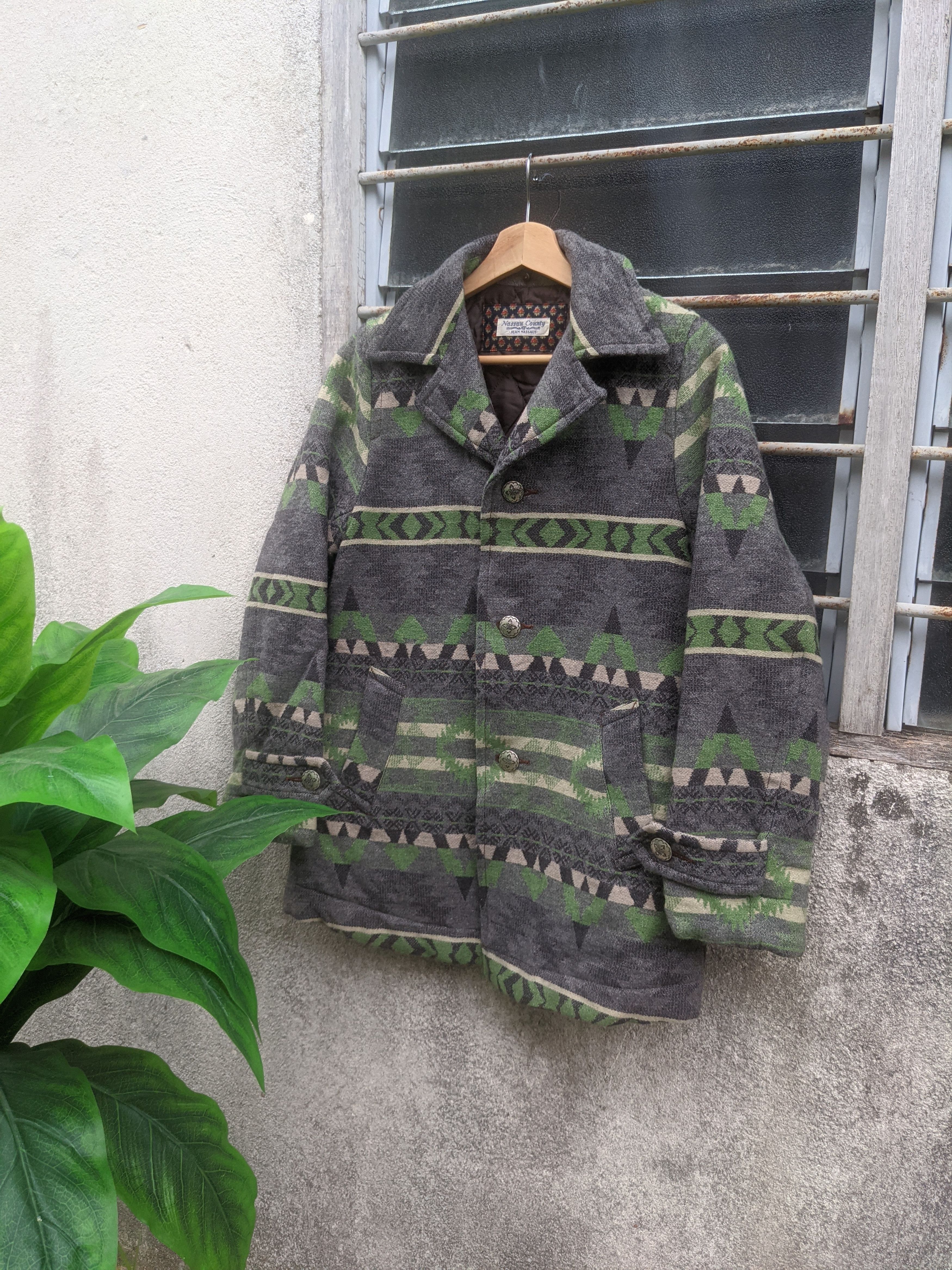 Native Vintage Nassau Country Native Quilted Jacket Size M / US 6-8 / IT 42-44 - 1 Thumbnail