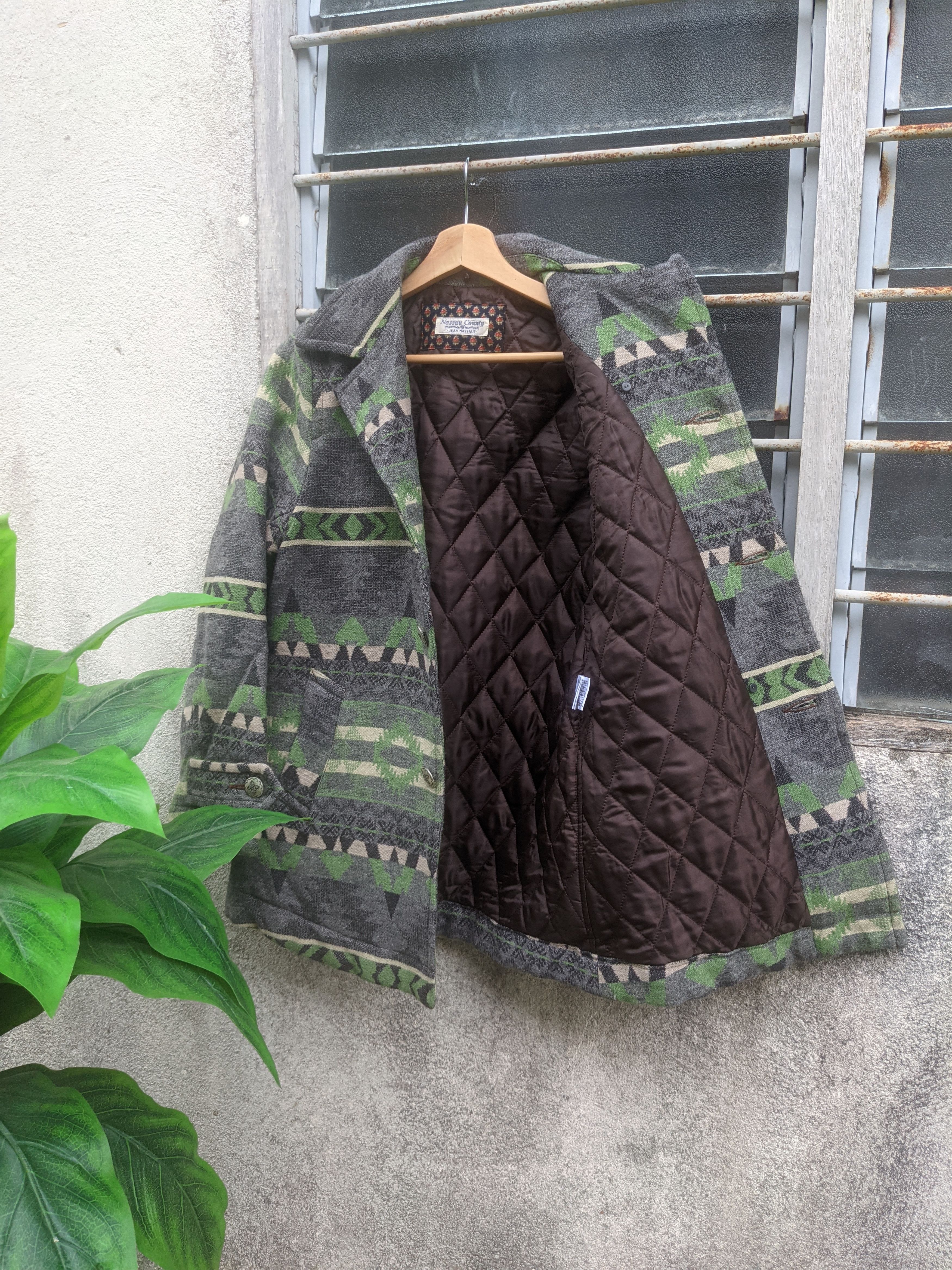 Native Vintage Nassau Country Native Quilted Jacket Size M / US 6-8 / IT 42-44 - 6 Thumbnail