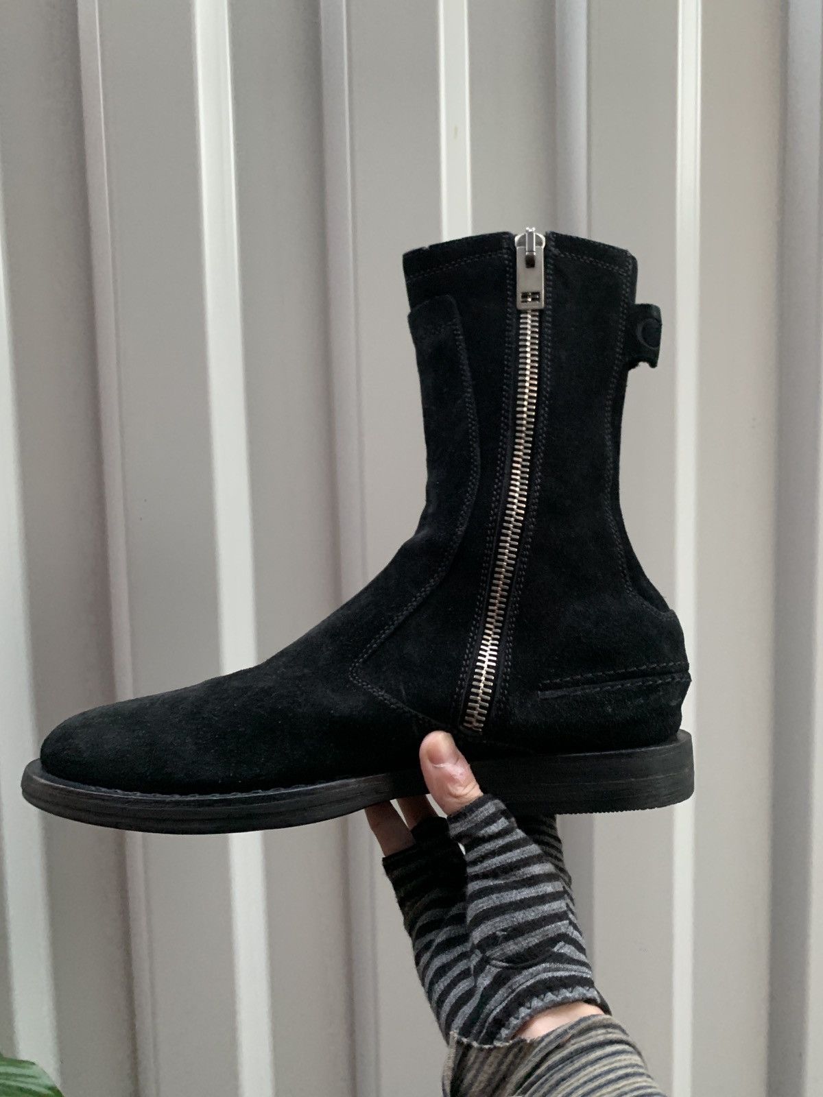 Dior AW04 "Victim of the Crime” Moto Boots VOTC Size US 8.5 / EU 41-42 - 3 Thumbnail