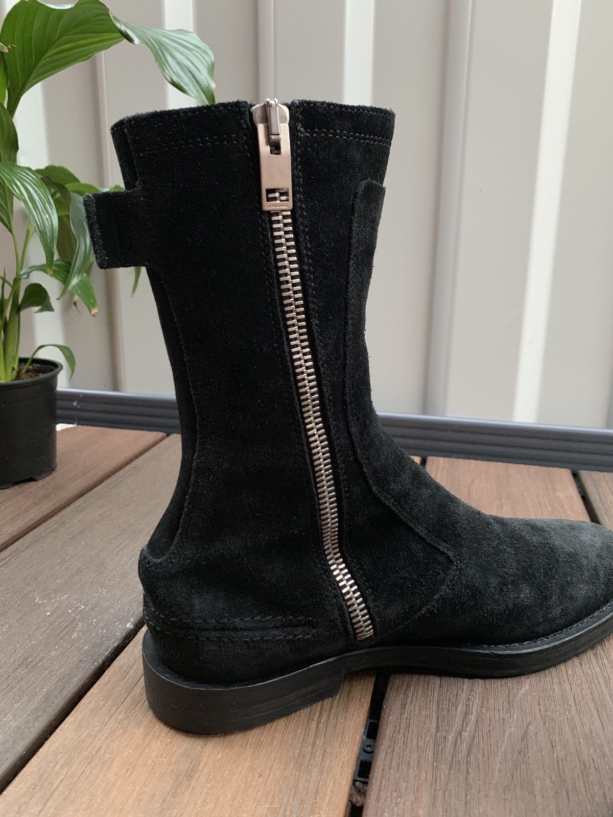 Dior AW04 "Victim of the Crime” Moto Boots VOTC Size US 8.5 / EU 41-42 - 4 Thumbnail