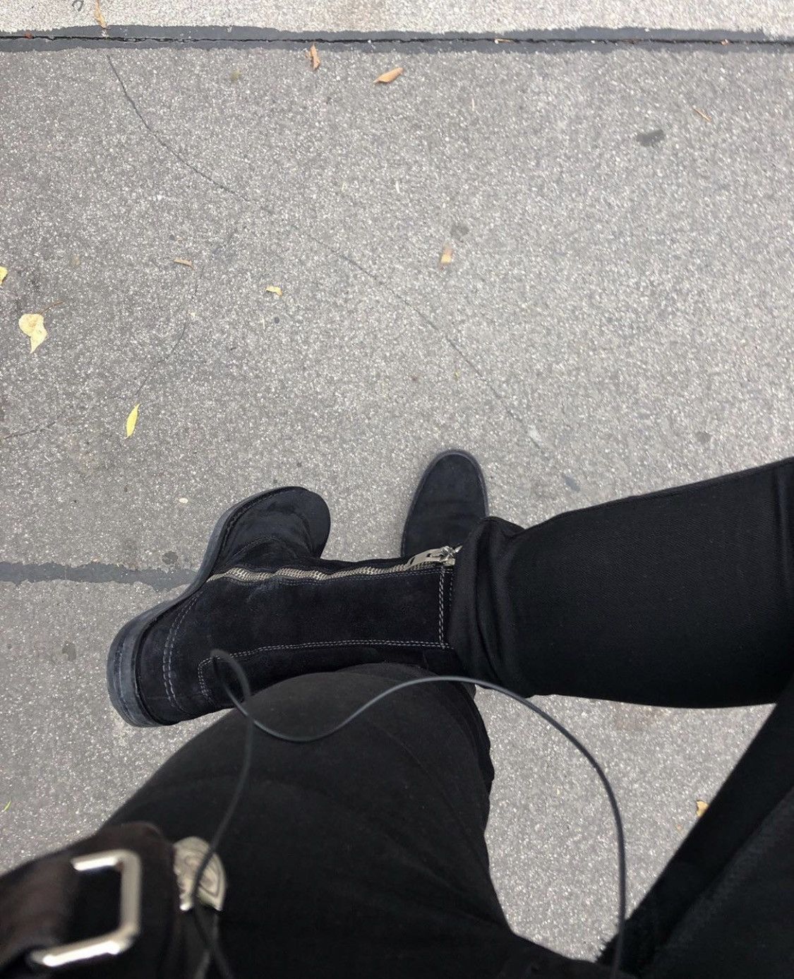 Dior AW04 "Victim of the Crime” Moto Boots VOTC Size US 8.5 / EU 41-42 - 5 Thumbnail