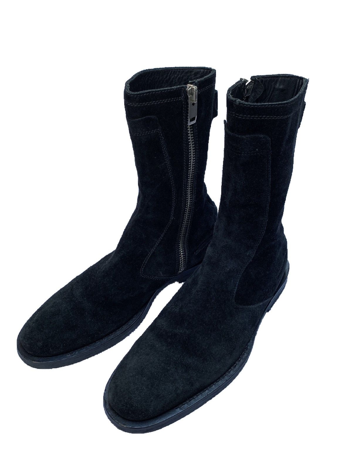 Dior AW04 "Victim of the Crime” Moto Boots VOTC Size US 8.5 / EU 41-42 - 2 Thumbnail