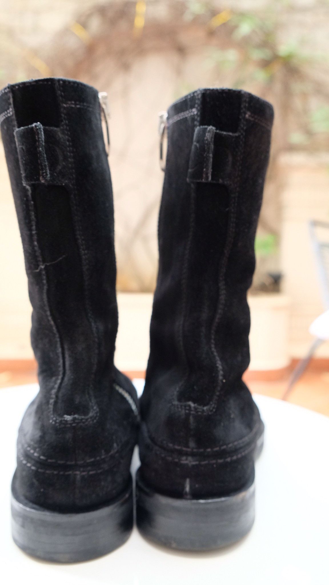 Dior AW04 "Victim of the Crime” Moto Boots VOTC Size US 8.5 / EU 41-42 - 8 Thumbnail