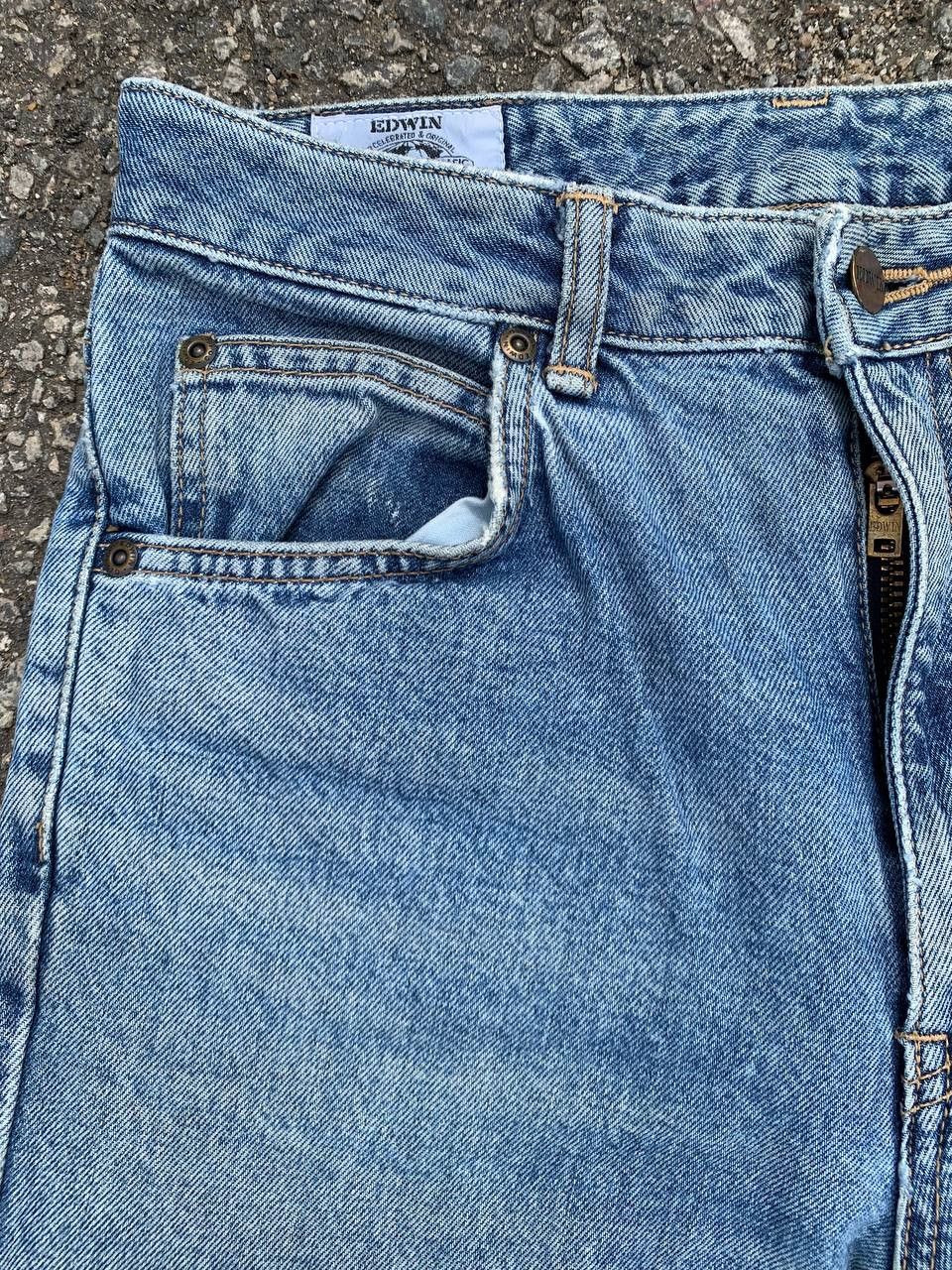 Edwin Vintage Edwin Washed Denim Tapered Jeans Size US 27 - 4 Thumbnail