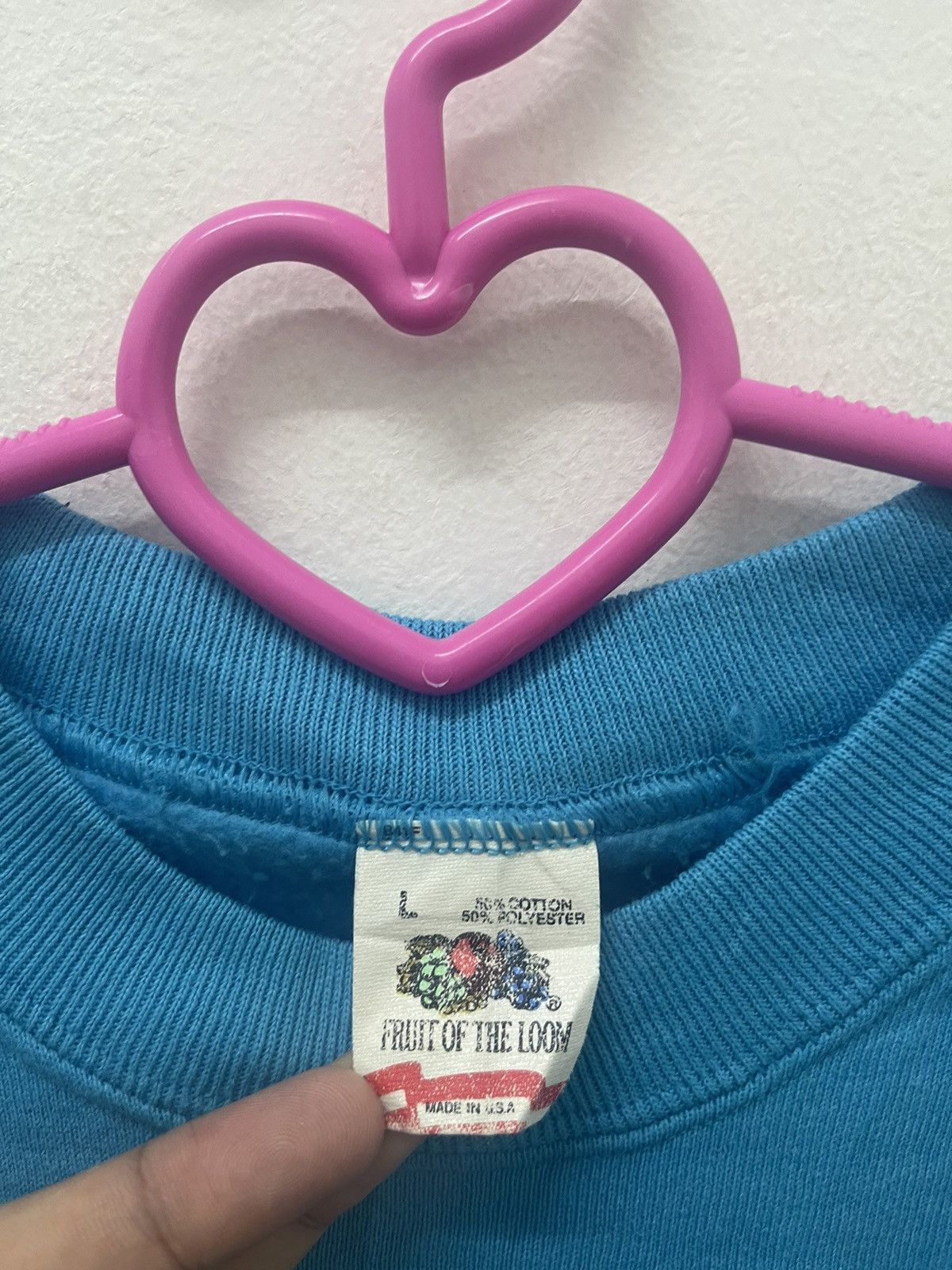 Fruit Of The Loom Rare Vintage I SURVIVED HUGO Sweatshirt Size US L / EU 52-54 / 3 - 3 Thumbnail