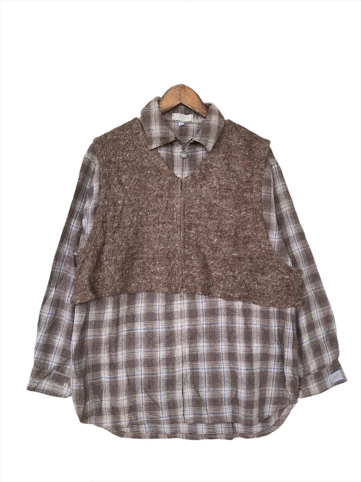 image of Avant Garde x Vintage Voodoo Zipper in Brown, Men's (Size Large)