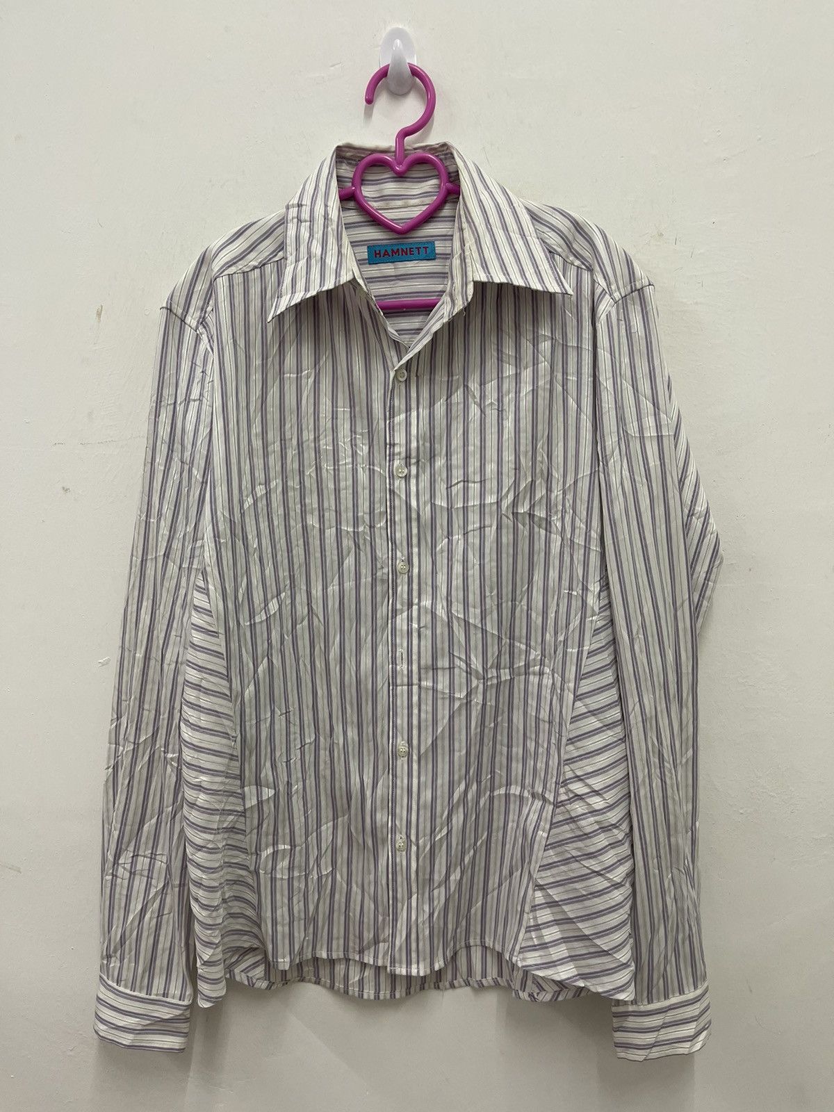 Katharine Hamnett London Rare HAMNETT Button Up Striped Shirt Size US L / EU 52-54 / 3 - 1 Thumbnail
