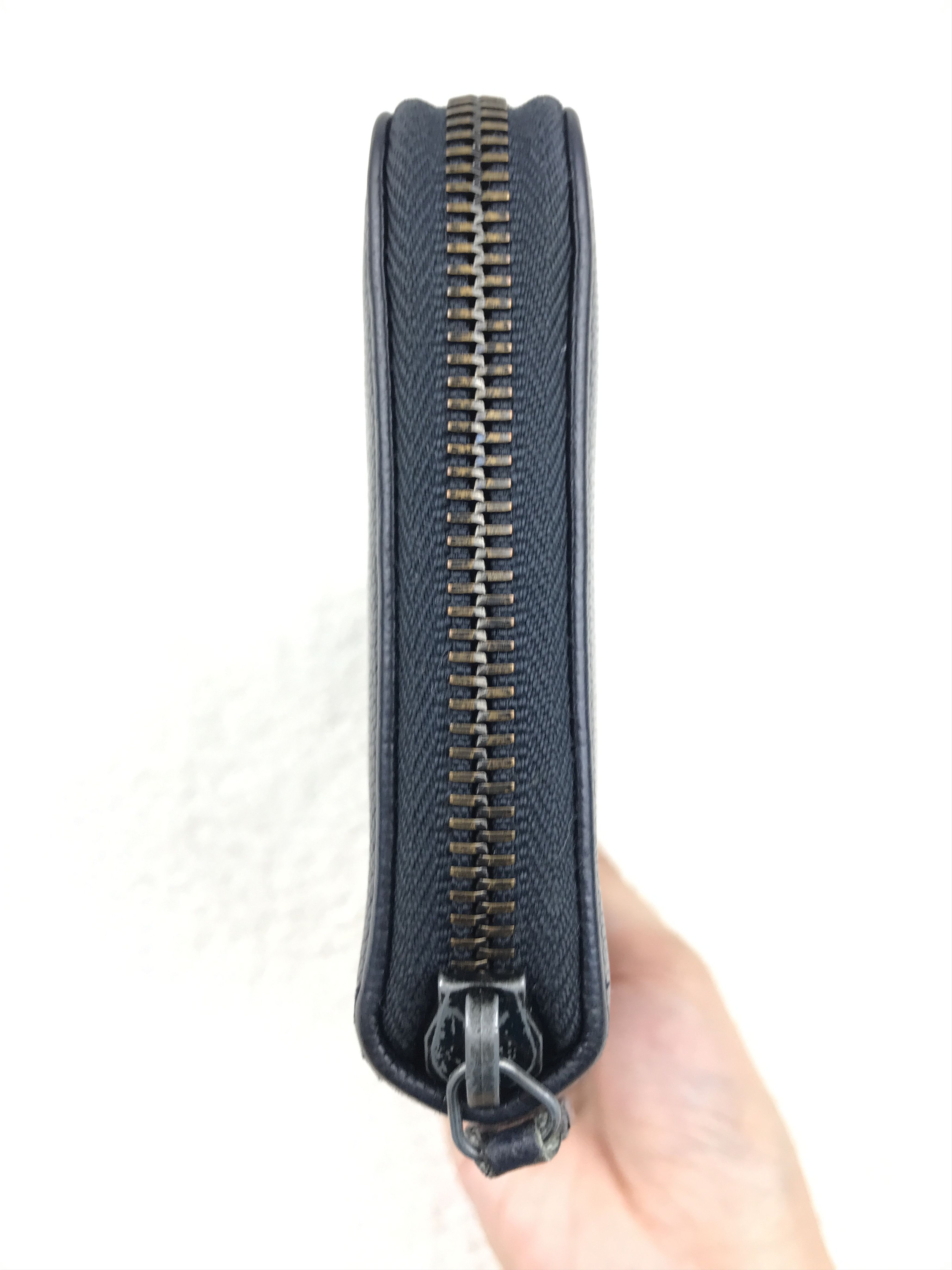 Chanel × Vintage Chanel Black Caviar Zip Around Long Wallet Size ONE SIZE - 5 Thumbnail