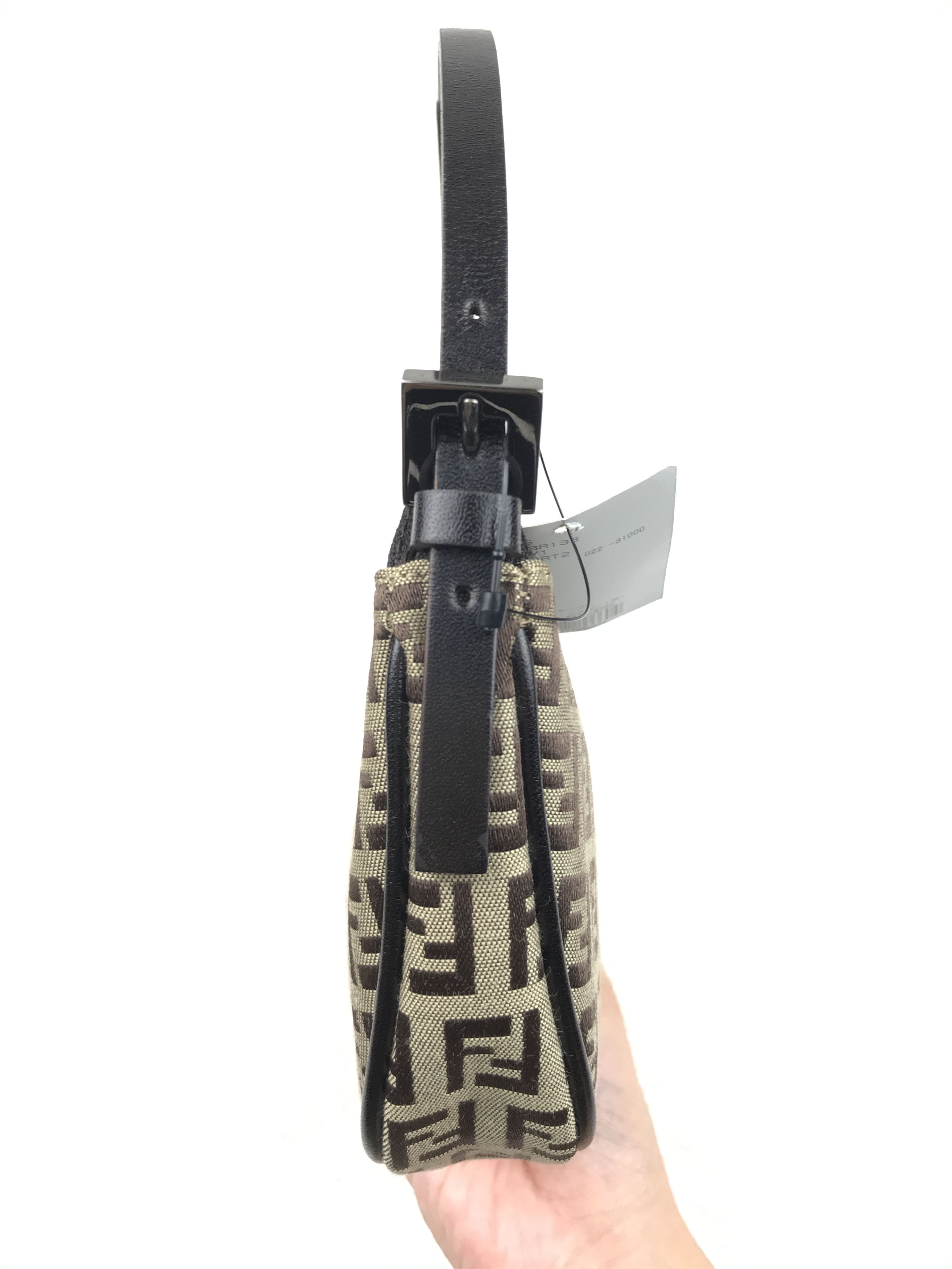 Fendi Vintage Fendi Zucca Mini Monogram Dinner Bag Size ONE SIZE - 4 Thumbnail