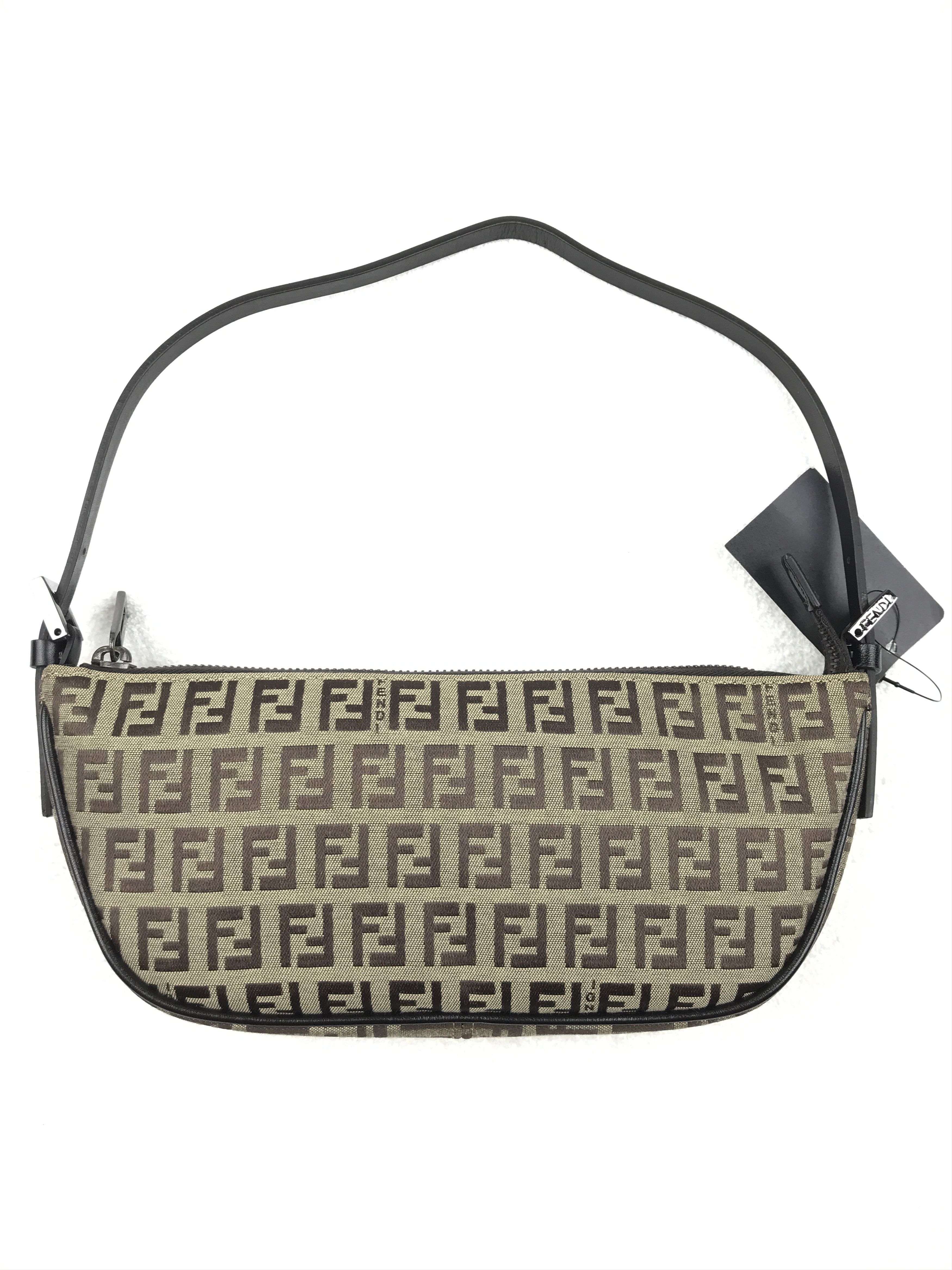Fendi Vintage Fendi Zucca Mini Monogram Dinner Bag Size ONE SIZE - 2 Thumbnail