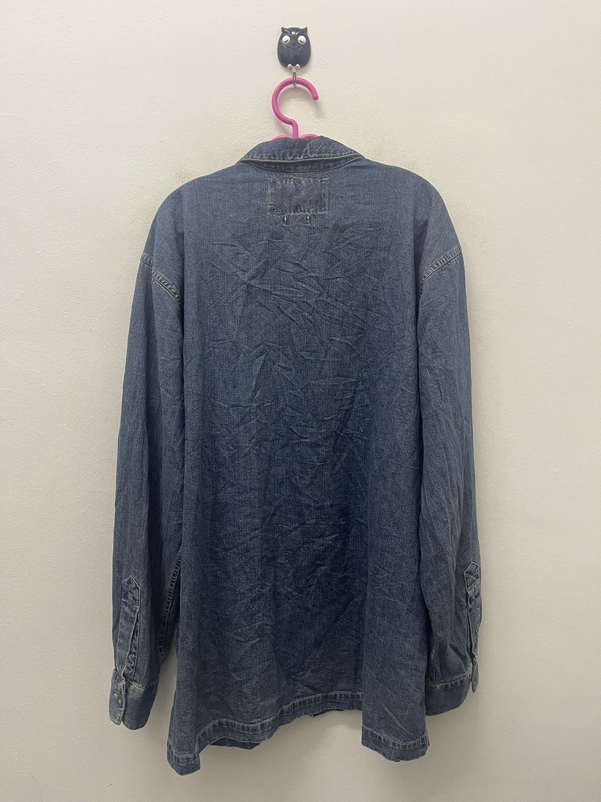 Polo Ralph Lauren Rare Vintage POLO SPORT RALPH LAUREN Denim Copper Button Up Size US L / EU 52-54 / 3 - 6 Thumbnail