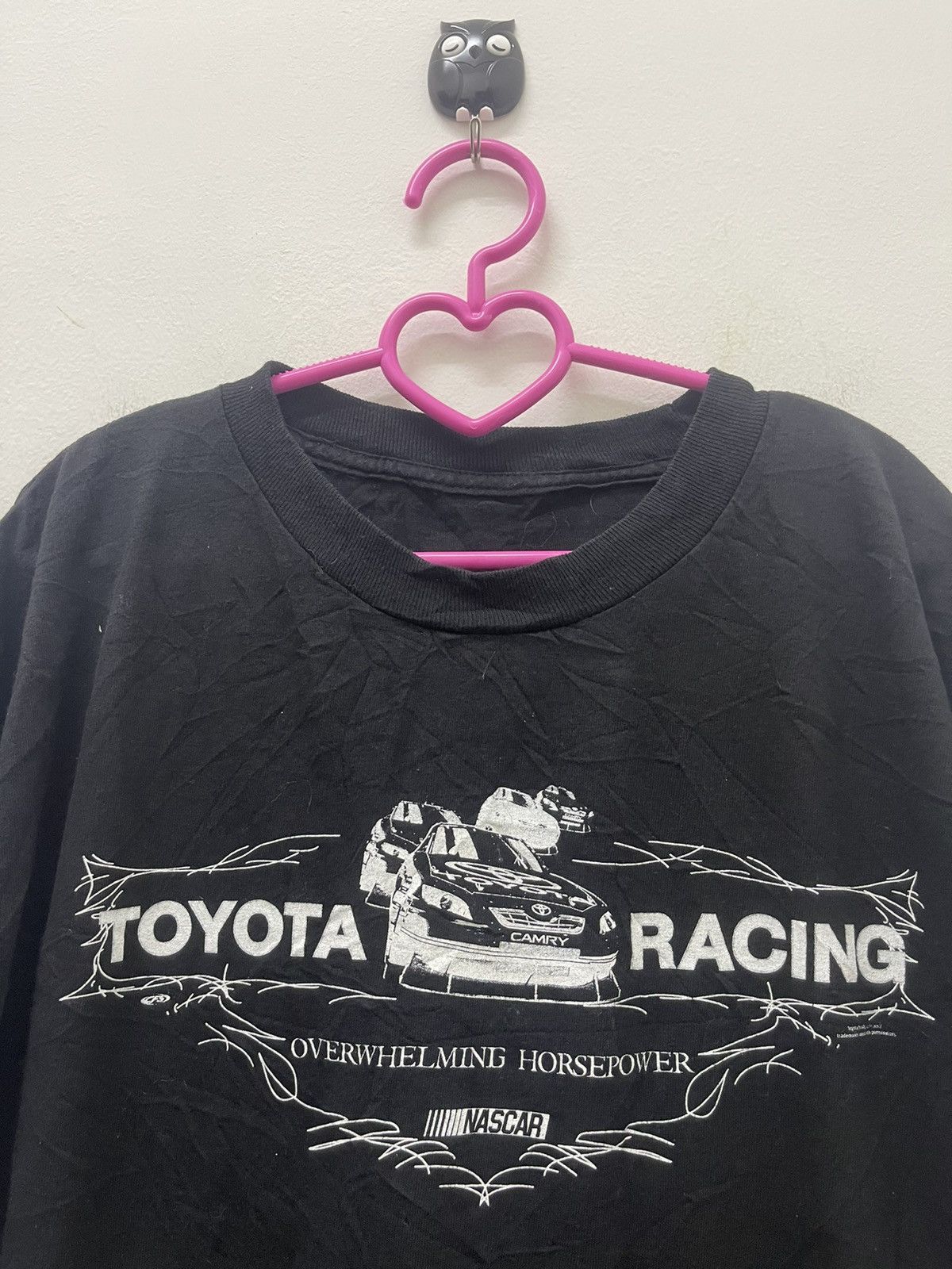 Vintage Rare Vintage TOYOTA RACING Nascar TRD Spell Out Tee Size US L / EU 52-54 / 3 - 2 Thumbnail