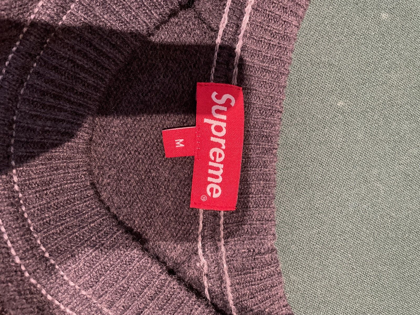 Supreme Supreme stone washed sweater Size US M / EU 48-50 / 2 - 6 Thumbnail