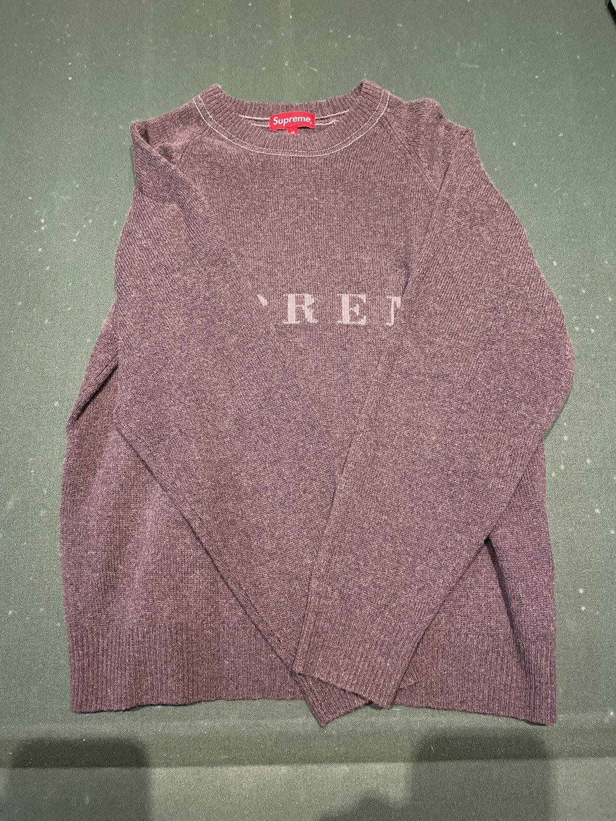 Supreme Supreme stone washed sweater Size US M / EU 48-50 / 2 - 2 Thumbnail