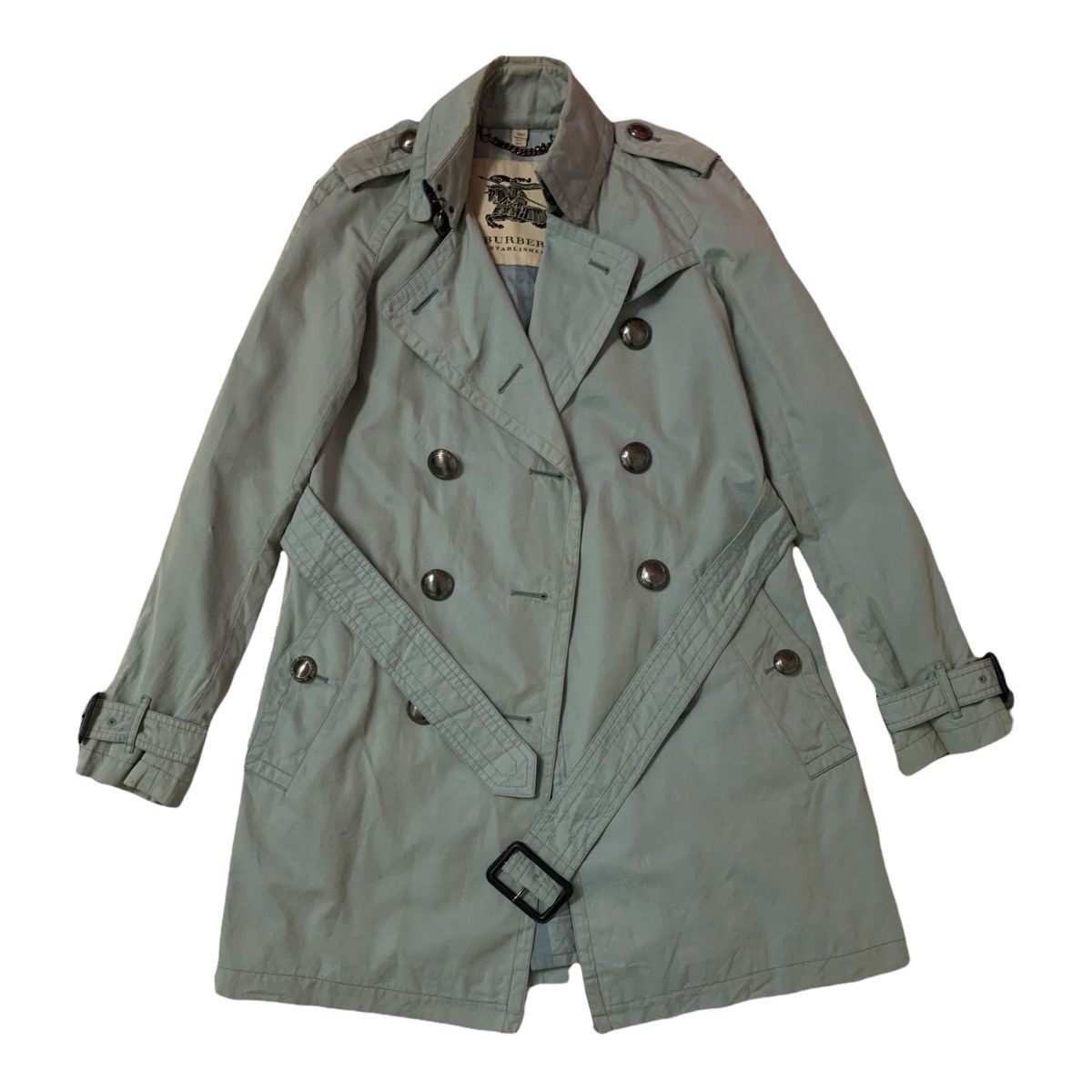 Burberry Burberry Trench Coat Double Breasted Size S / US 4 / IT 40 - 1 Thumbnail