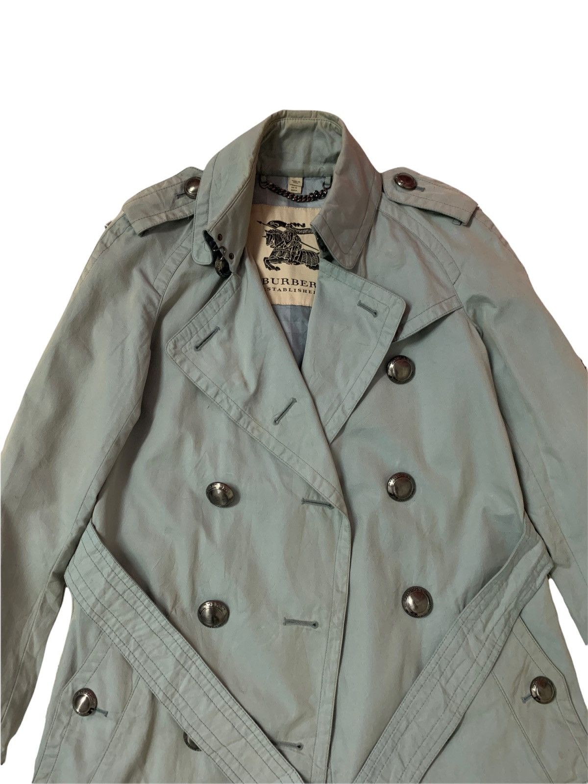 Burberry Burberry Trench Coat Double Breasted Size S / US 4 / IT 40 - 4 Thumbnail