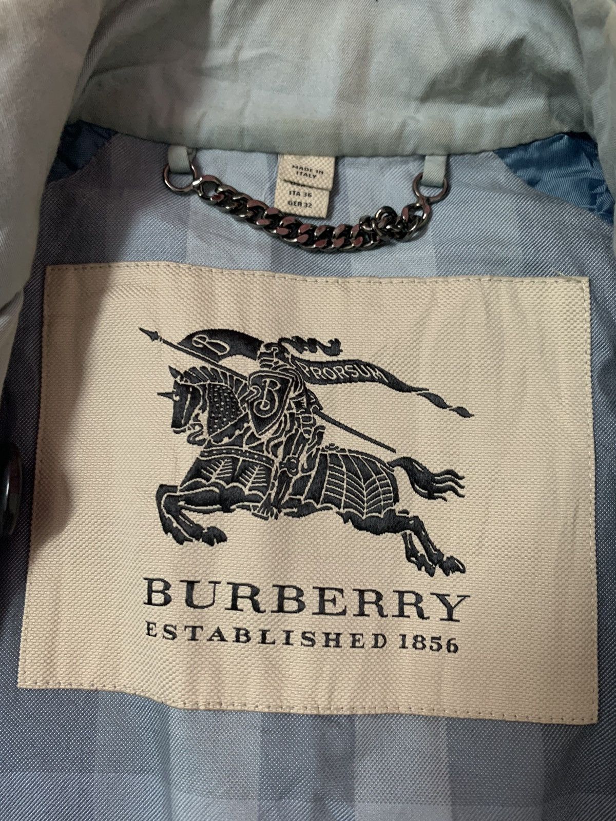 Burberry Burberry Trench Coat Double Breasted Size S / US 4 / IT 40 - 9 Thumbnail
