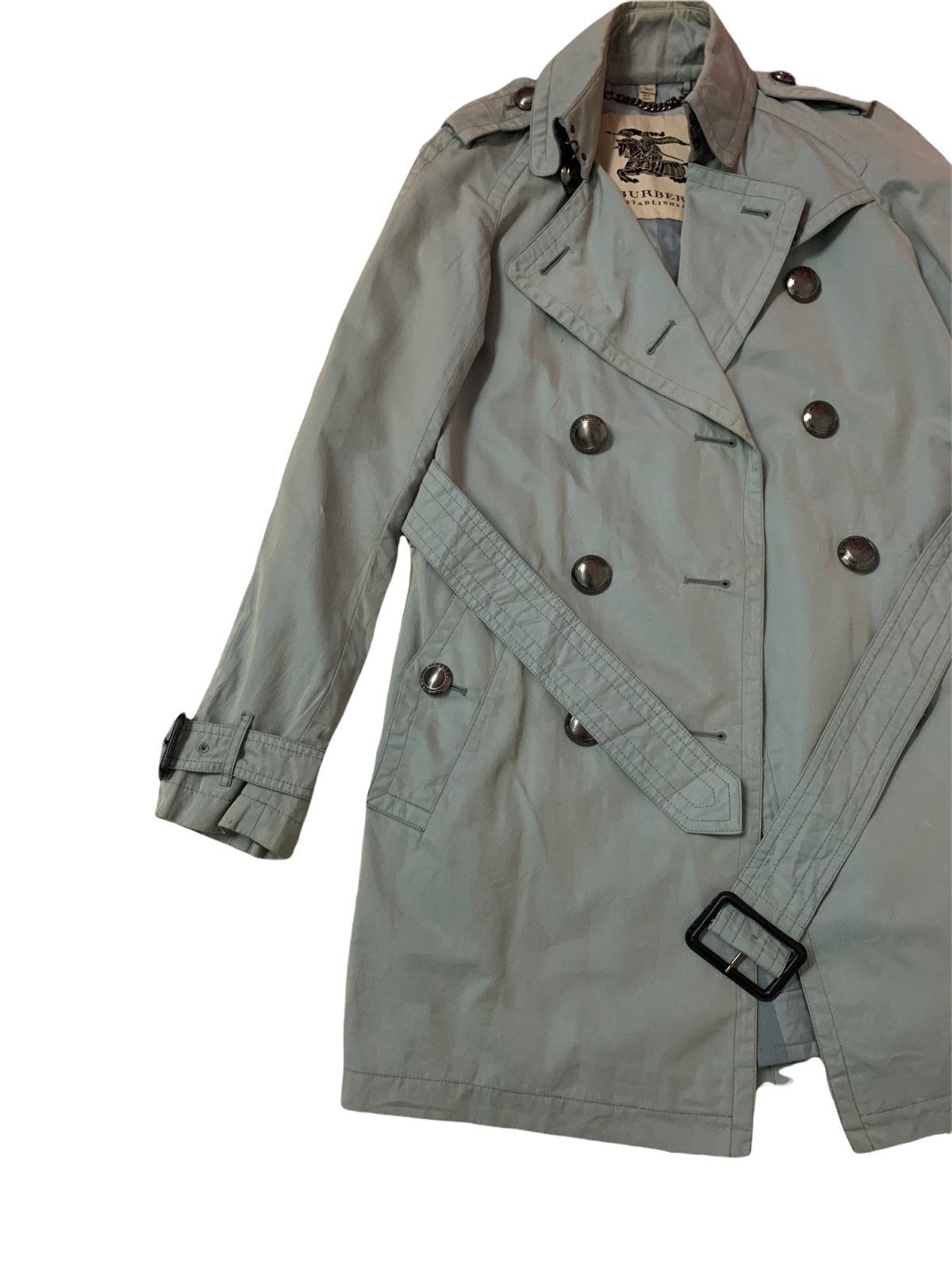 Burberry Burberry Trench Coat Double Breasted Size S / US 4 / IT 40 - 2 Thumbnail