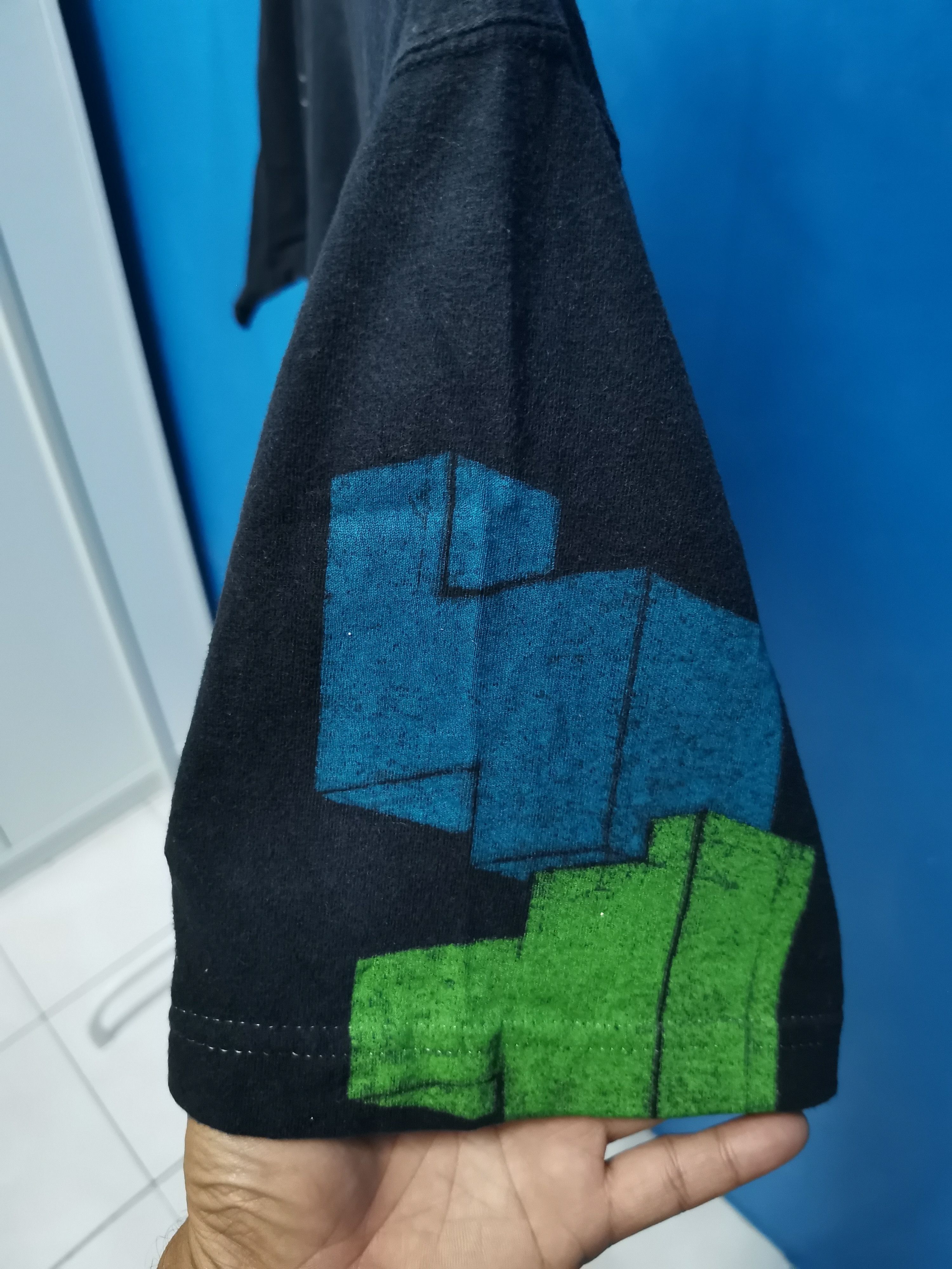 Stussy Rare Stussy Single Pocket Tee Big Logo Spell Out Streetwear Size US M / EU 48-50 / 2 - 3 Thumbnail
