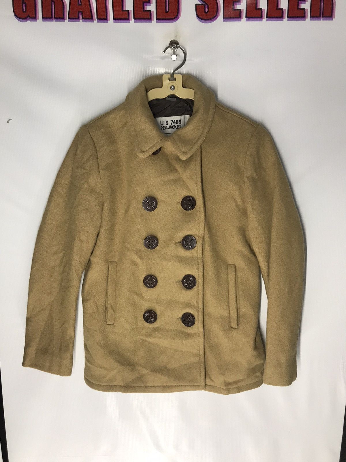 Schott × Vintage Vintage Schott u.s 740N peajacket Size US XS / EU 42 / 0 - 8 Thumbnail