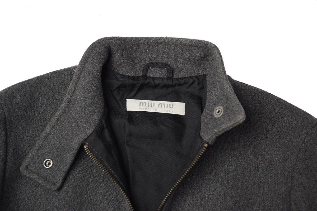 Miu Miu Miu Miu F/W1999 Wool Jacket Size S / US 4 / IT 40 - 7 Thumbnail