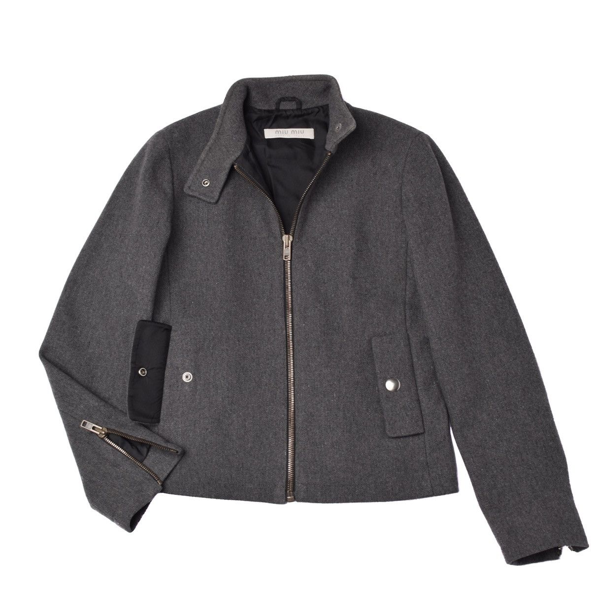Miu Miu Miu Miu F/W1999 Wool Jacket Size S / US 4 / IT 40 - 2 Thumbnail