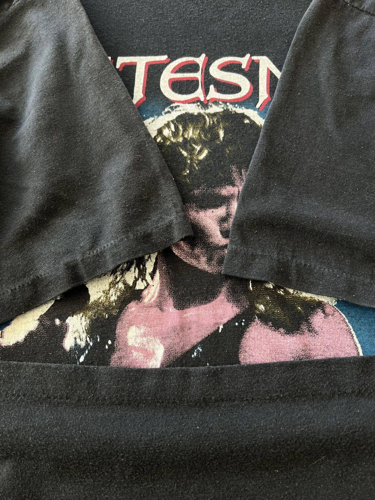 Band Tees Vintage 1987 Whitesnake David Coverdale Black Tee Size US M / EU 48-50 / 2 - 7 Thumbnail