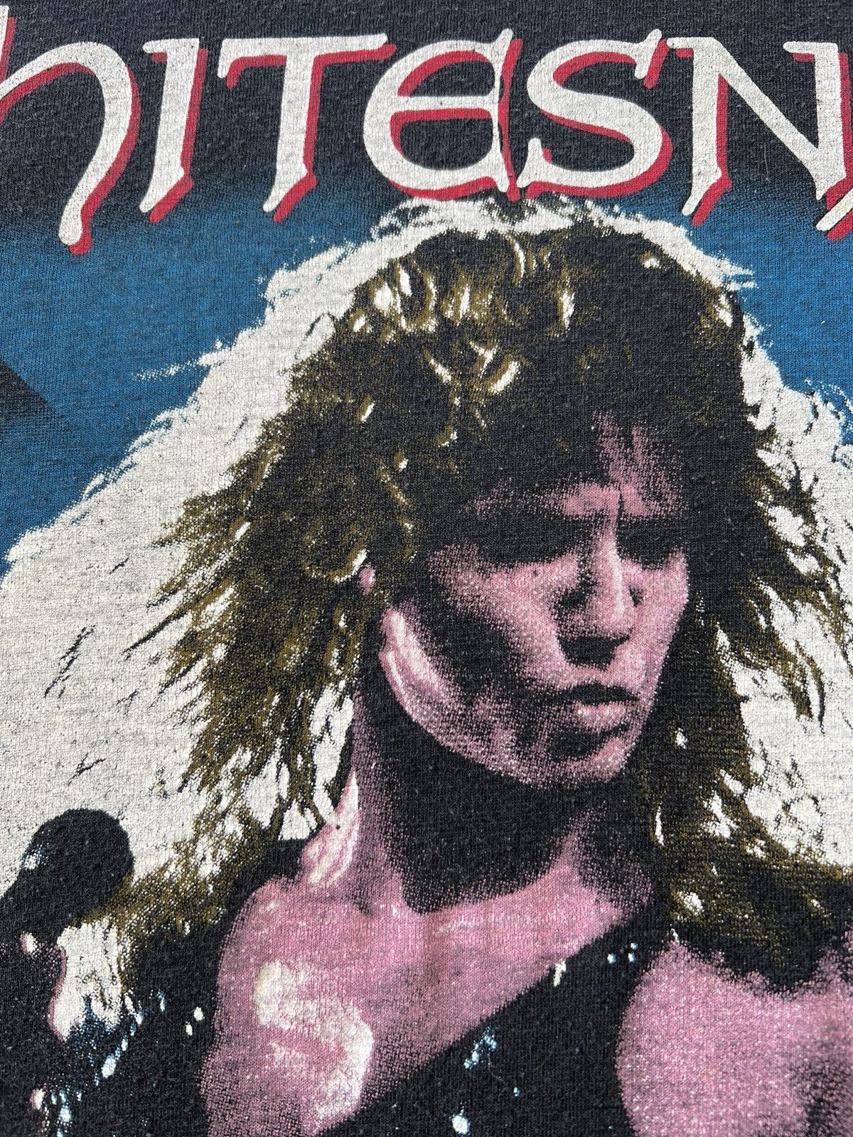 Band Tees Vintage 1987 Whitesnake David Coverdale Black Tee Size US M / EU 48-50 / 2 - 4 Thumbnail