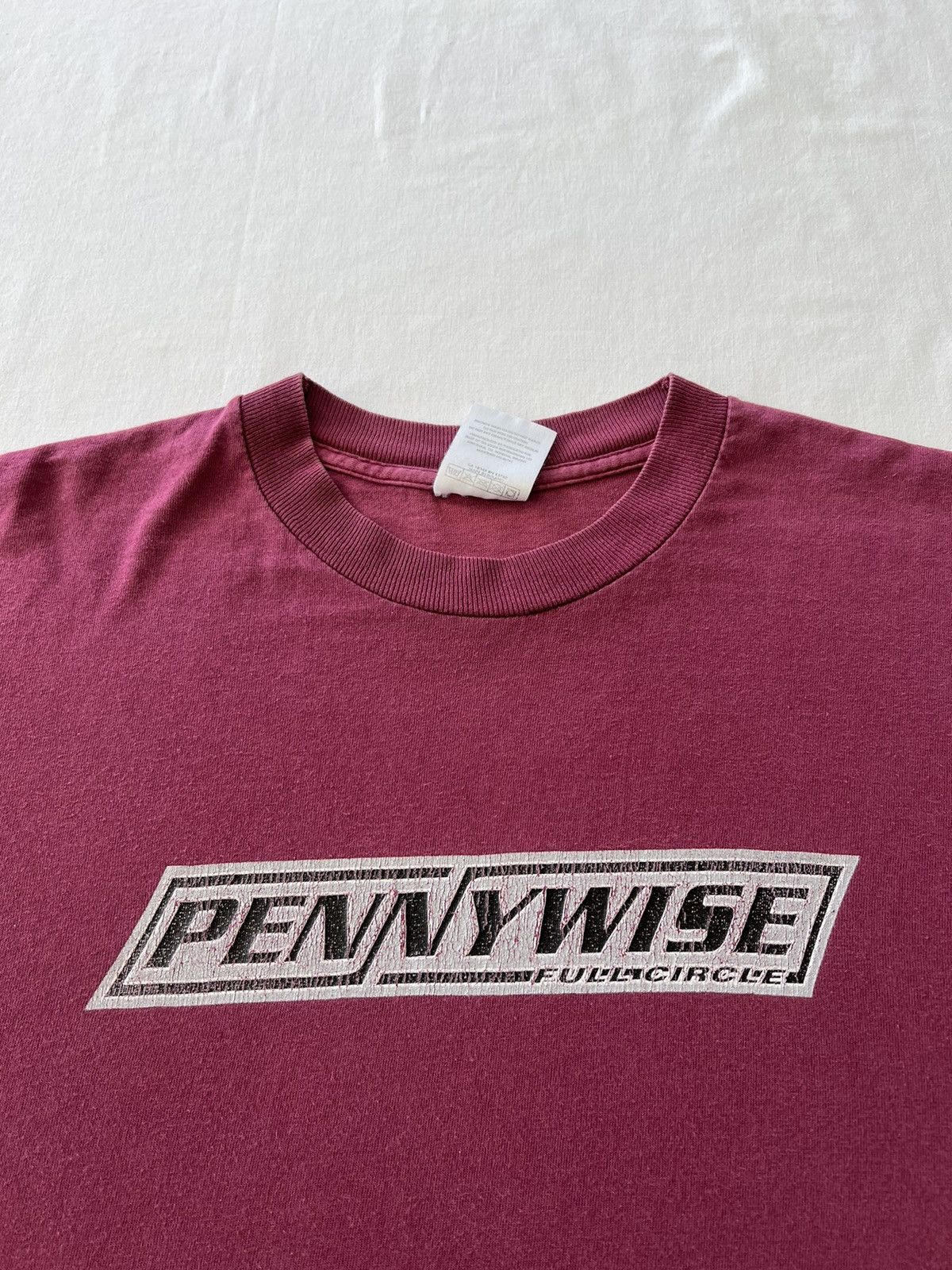 Band Tees Vintage 90s Pennywise Full Circle Punk Rock Band Tee Size US XL / EU 56 / 4 - 3 Thumbnail
