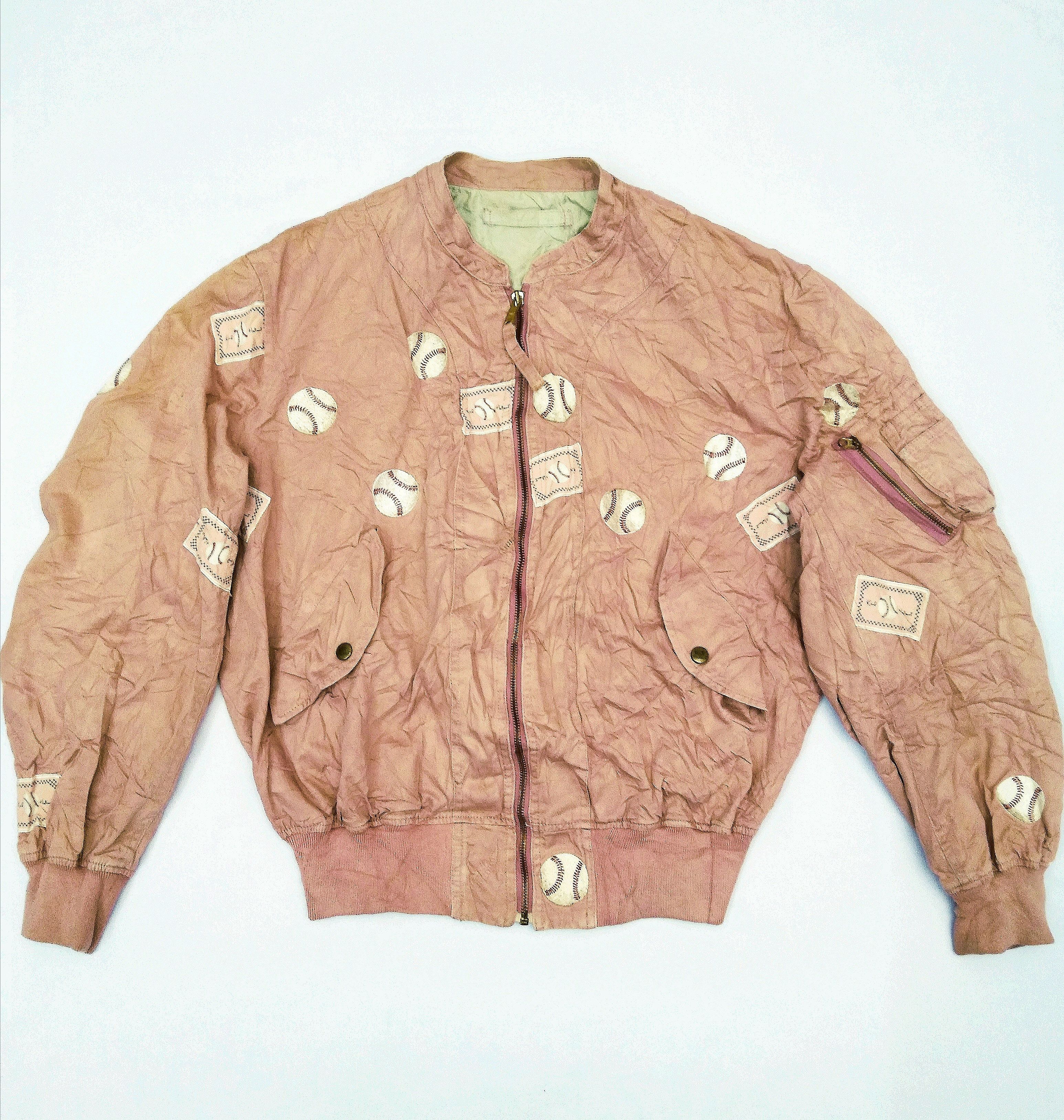 Japanese Brand Vintage Karl Helmut x Baseball Club Bombers Jacket Size US L / EU 52-54 / 3 - 1 Thumbnail