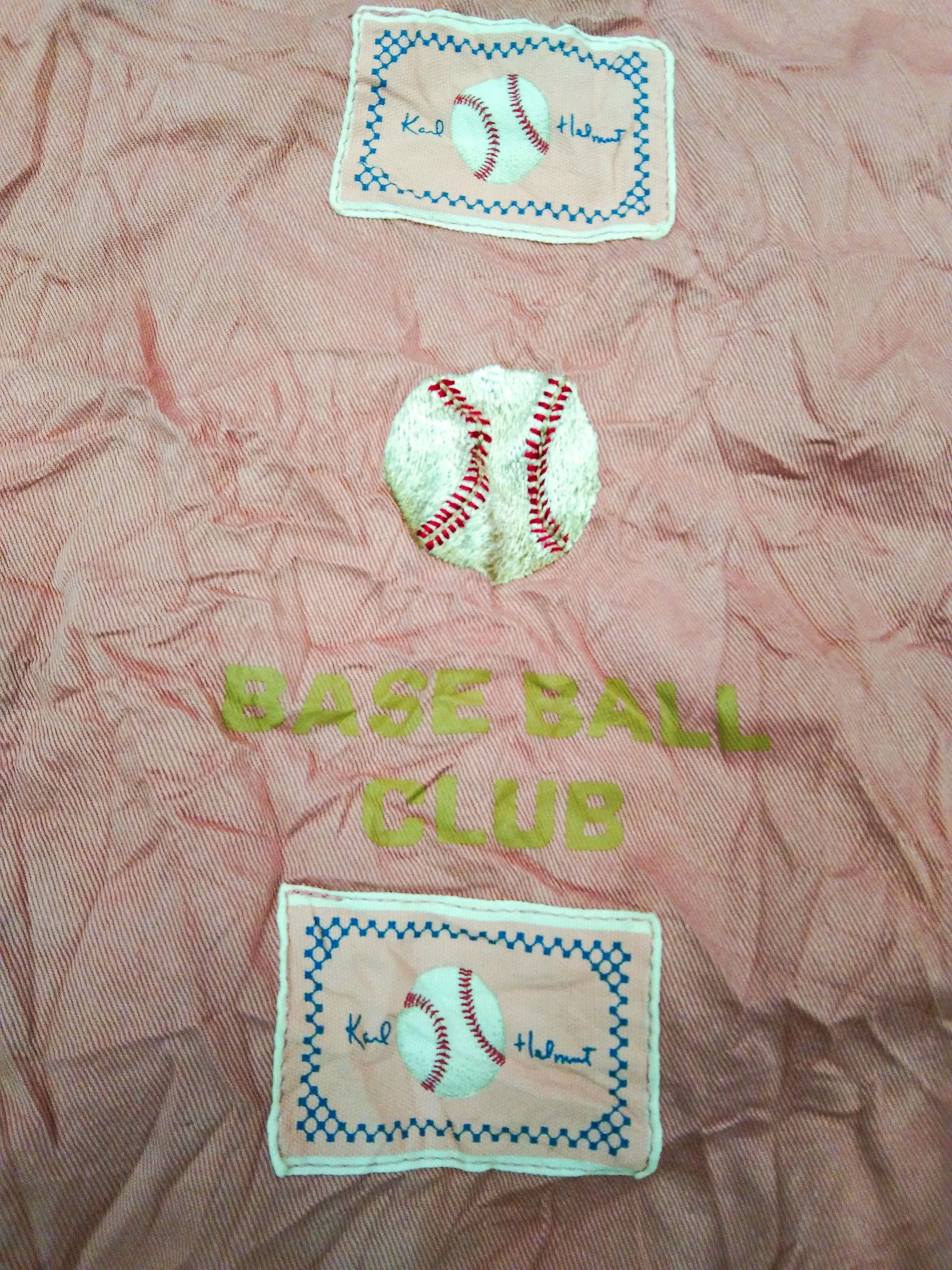 Japanese Brand Vintage Karl Helmut x Baseball Club Bombers Jacket Size US L / EU 52-54 / 3 - 5 Thumbnail