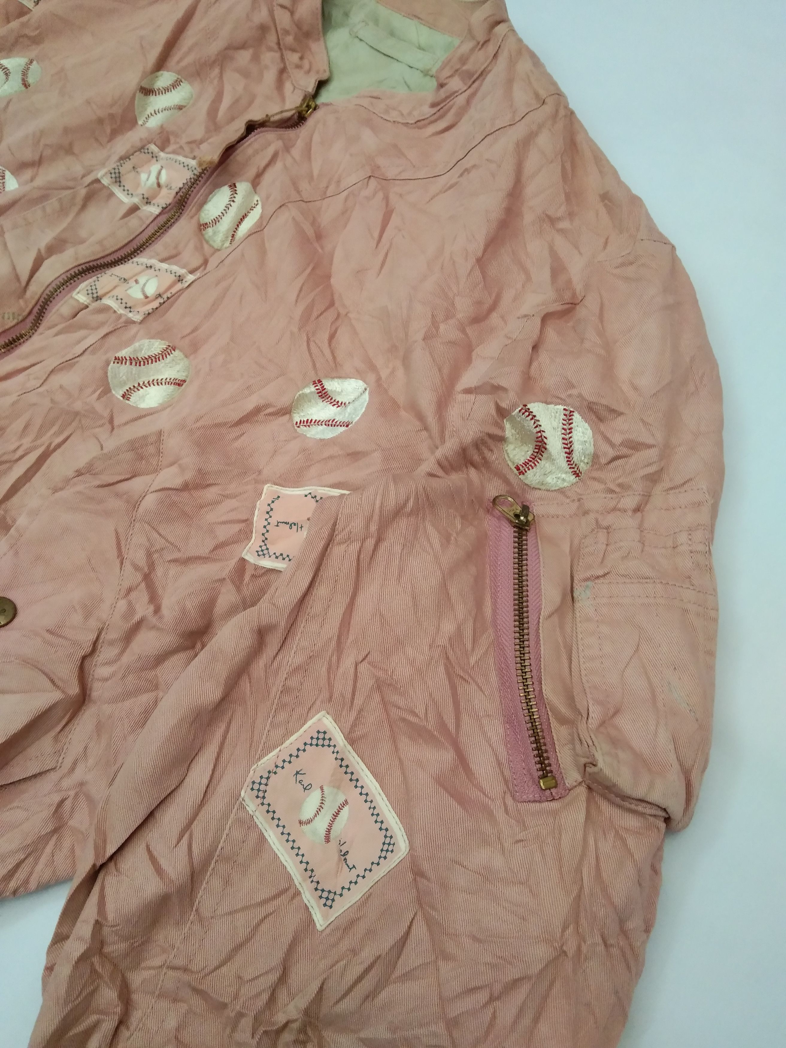 Japanese Brand Vintage Karl Helmut x Baseball Club Bombers Jacket Size US L / EU 52-54 / 3 - 8 Thumbnail