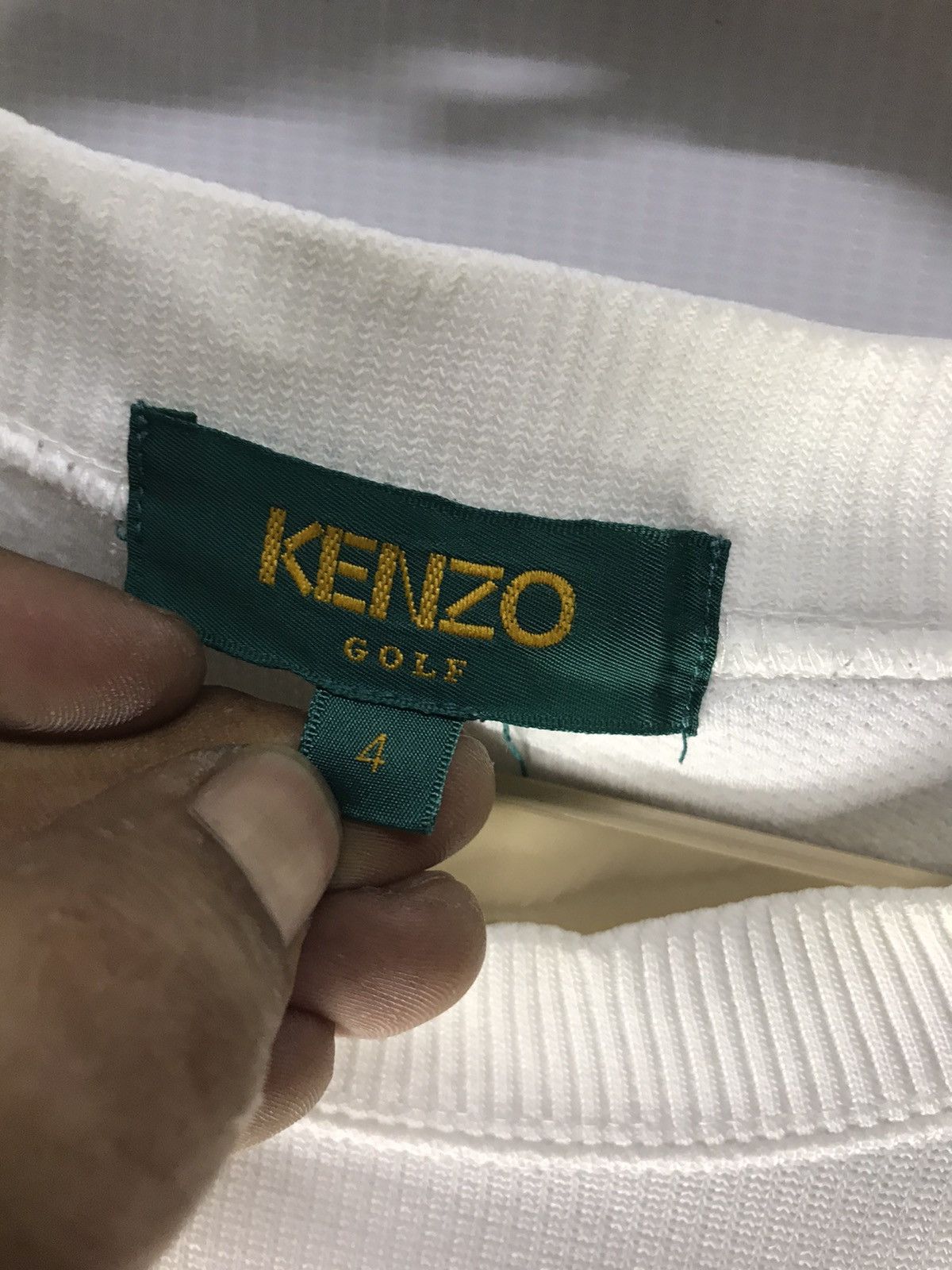 Japanese Brand × Kenzo Kenzo golf crewneck sweatshirt embroidered printed Size US XL / EU 56 / 4 - 4 Thumbnail