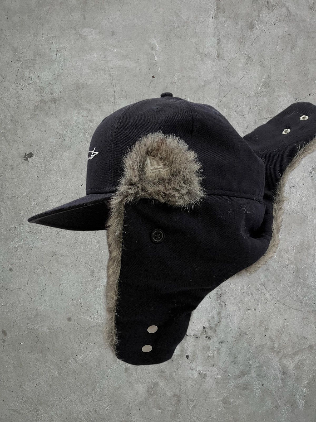 Yohji Yamamoto Yohji Yamamoto Ear Flap 59Fifty 7 1/4 Fitted Hat Size ONE SIZE - 8 Thumbnail