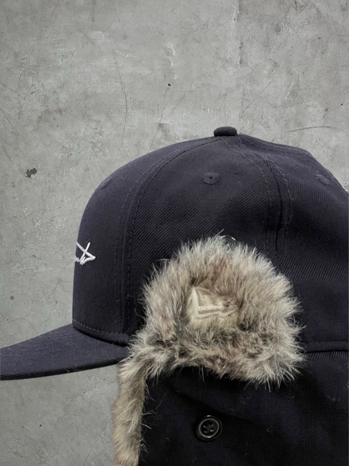 Yohji Yamamoto Yohji Yamamoto Ear Flap 59Fifty 7 1/4 Fitted Hat Size ONE SIZE - 9 Thumbnail
