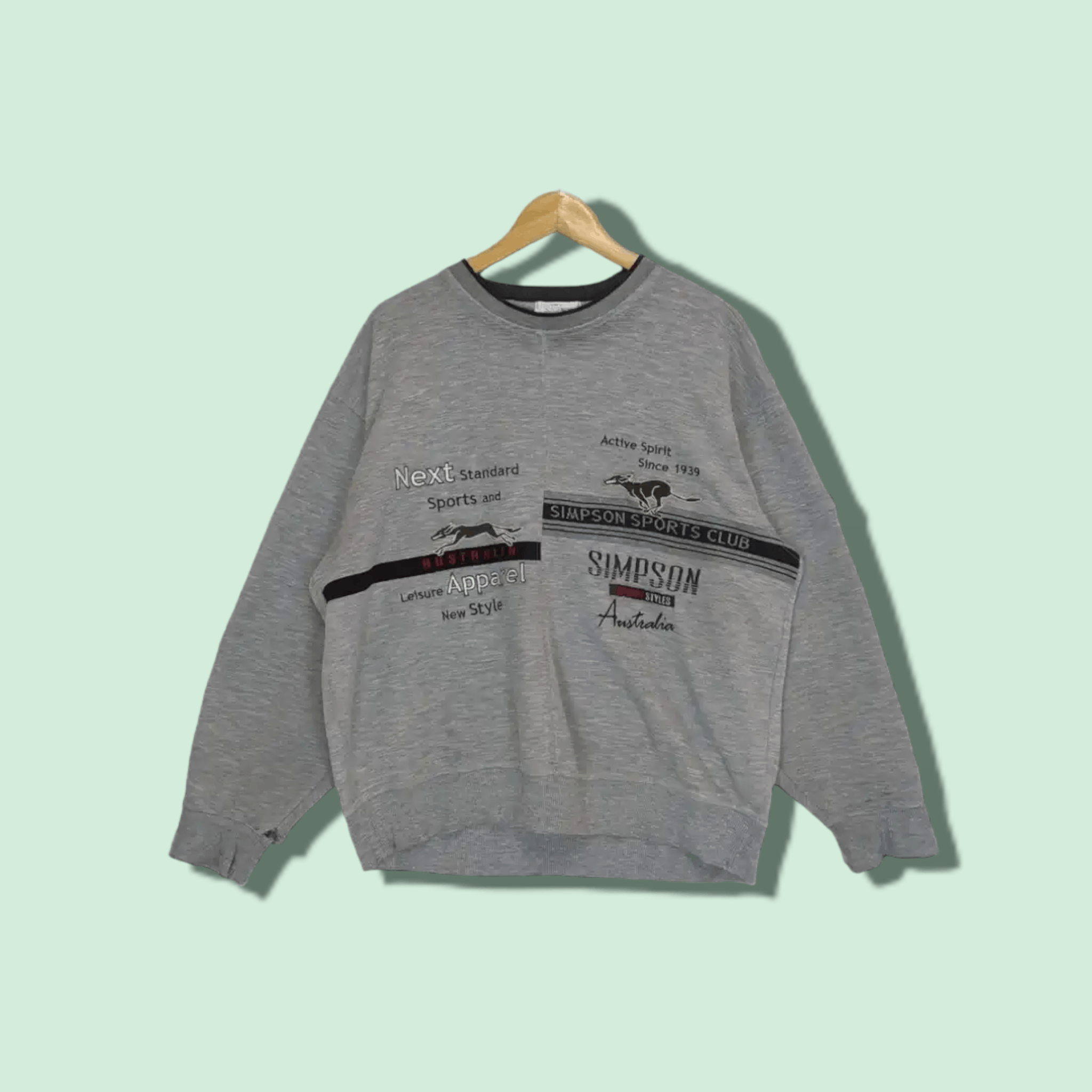 Japanese Brand Vintage SIMPSON Australia Kangaroo Jumper Sweatshirt Size US XL / EU 56 / 4 - 1 Thumbnail