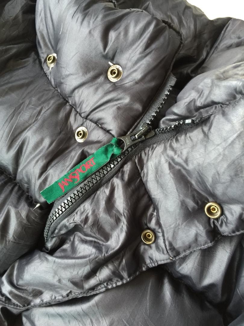 Jansport × Vintage VINTAGE JANSPORT DOWN JACKET BLACK Size US L / EU 52-54 / 3 - 7 Thumbnail