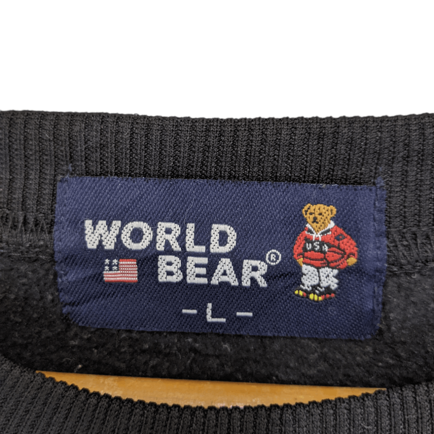 Japanese Brand WORLD BEAR Polo Jumper Sweatshirt Size US M / EU 48-50 / 2 - 8 Thumbnail