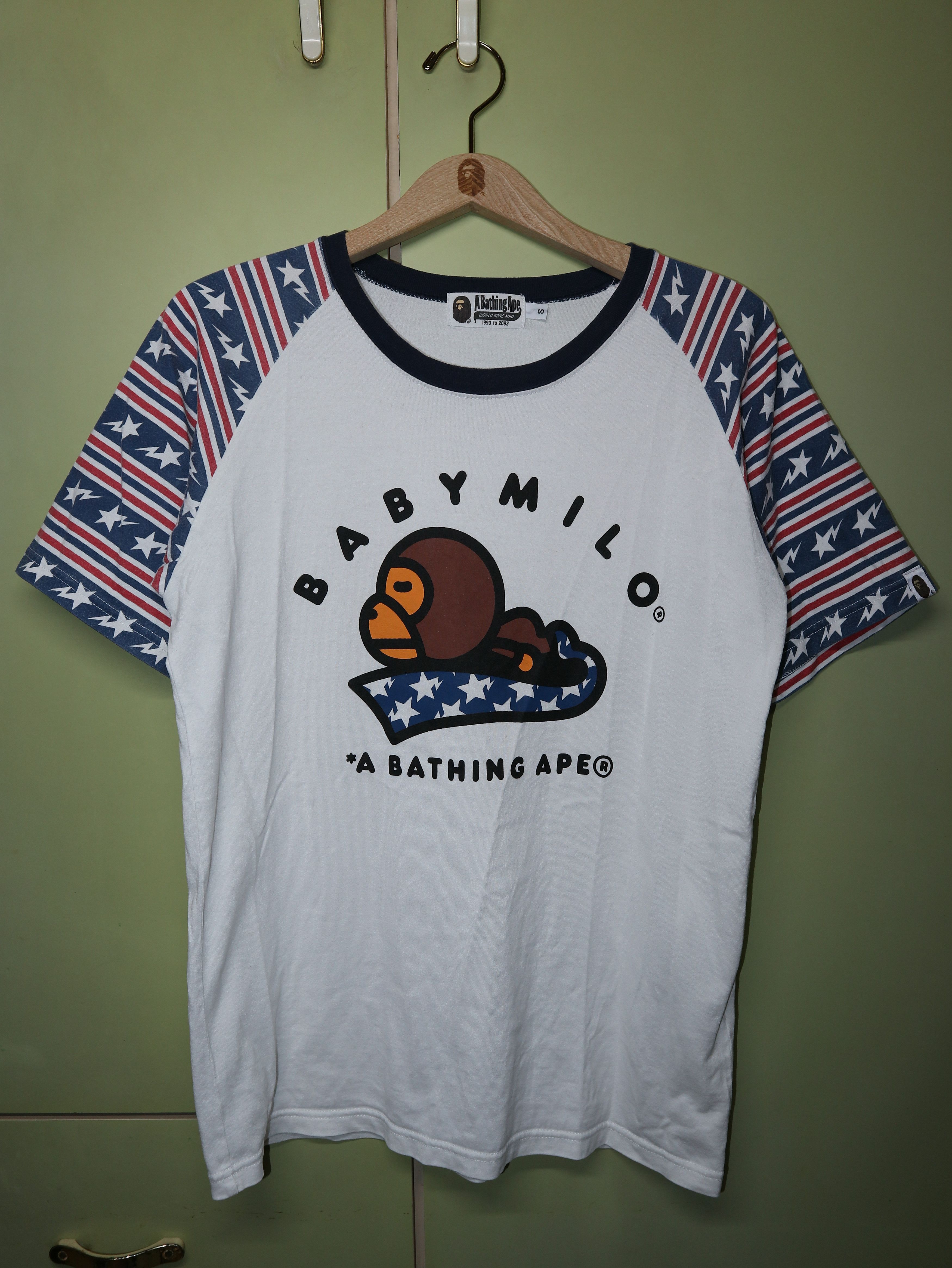 Bape A Bathing Ape Baby Milo Bapesta Magic Rug Tee Size US S / EU 44-46 / 1 - 1 Thumbnail