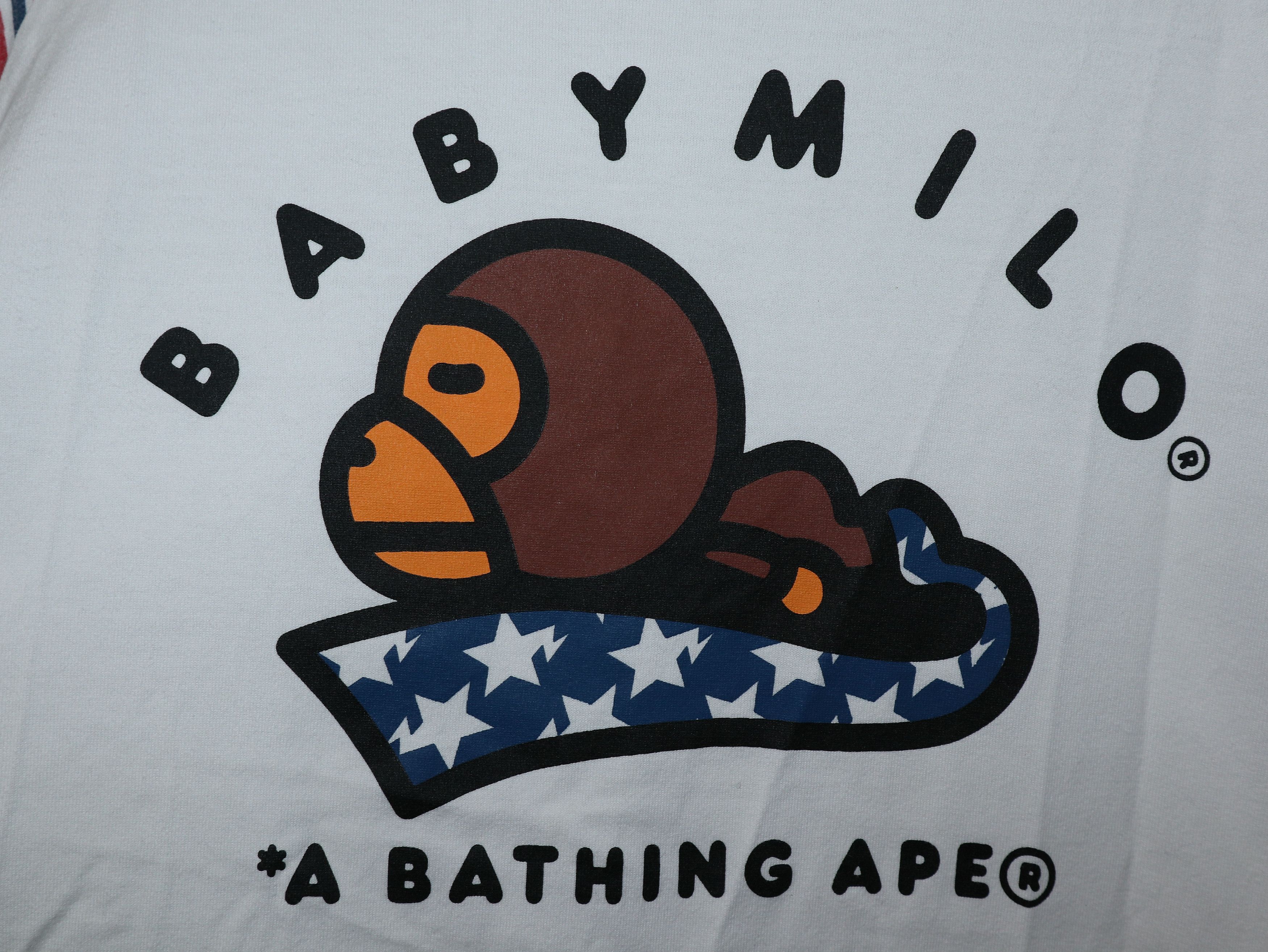 Bape A Bathing Ape Baby Milo Bapesta Magic Rug Tee Size US S / EU 44-46 / 1 - 2 Thumbnail